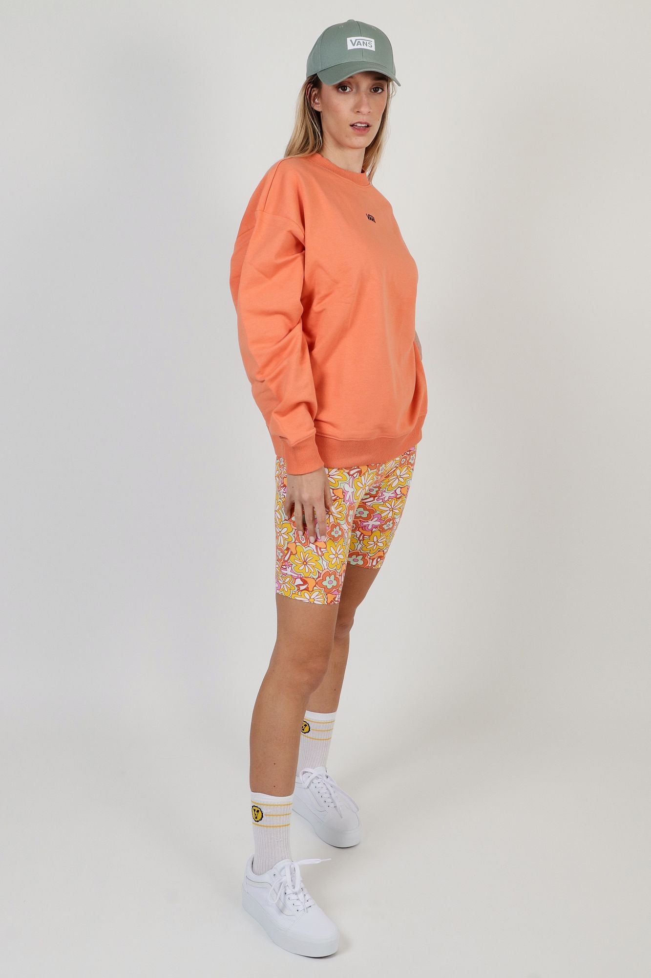 VANS FLYING V OS FT LS CREW en color NARANJA (3)