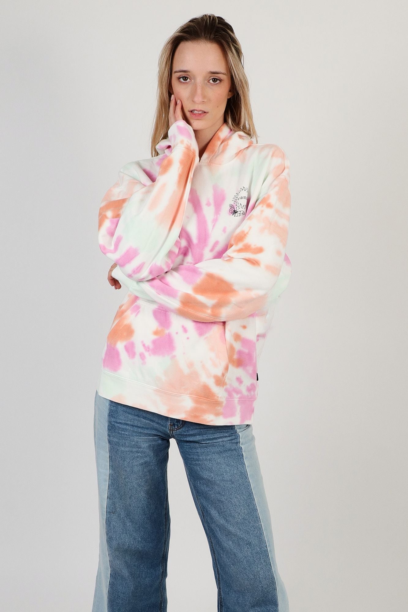 VANS RESORT WASH OS HOODIE en color MULTICOLOR (3)