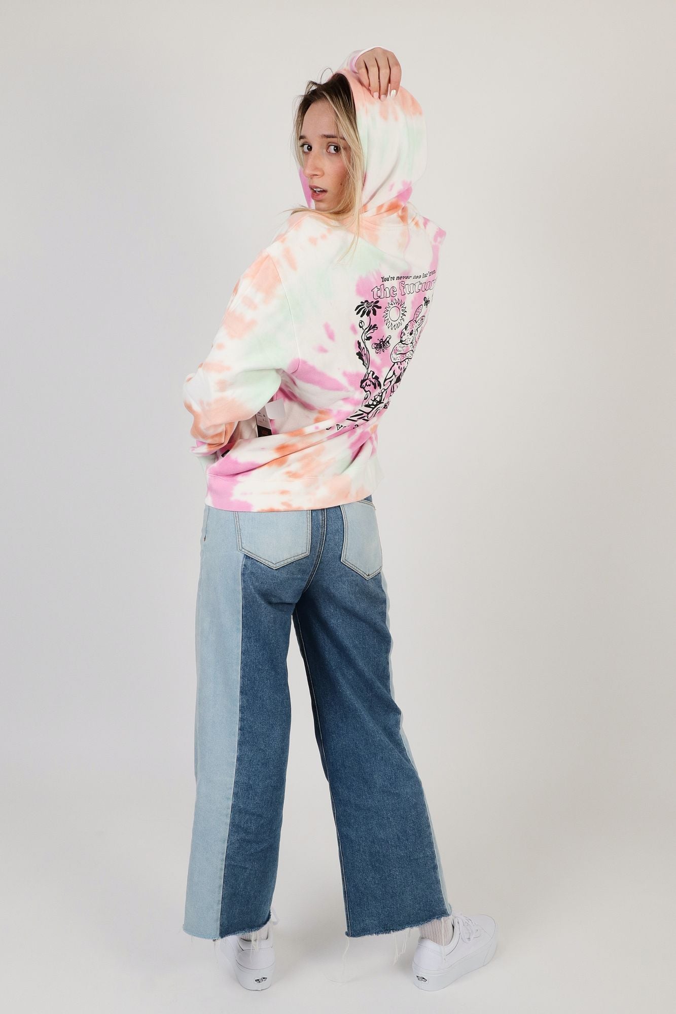 VANS RESORT WASH OS HOODIE en color MULTICOLOR (4)