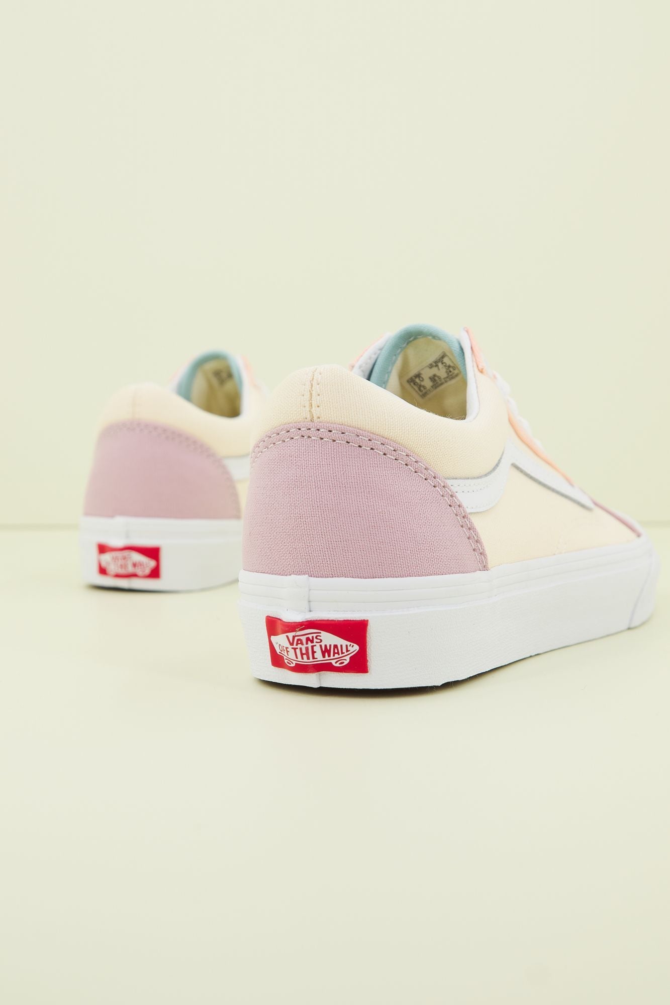 VANS OLD SKOOL PASTEL BLOCK en color AMARILLO (3)