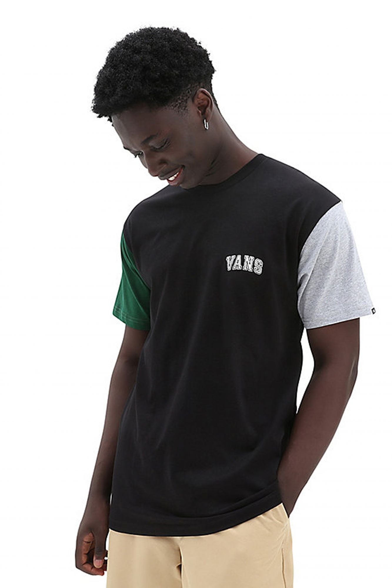 VANS OLORBLOCK VARSITY SS en color NEGRO (1)