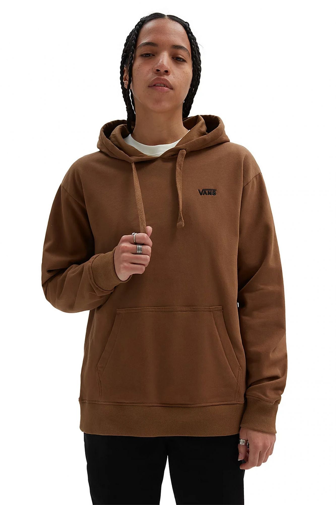 VANS FLYING V BFF HOODIE EM en color MARRON (1)
