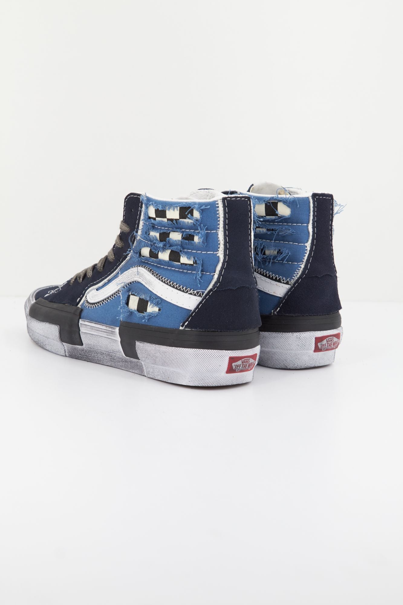 VANS SK8-HI RECONSTRUCT en color AZUL (3)