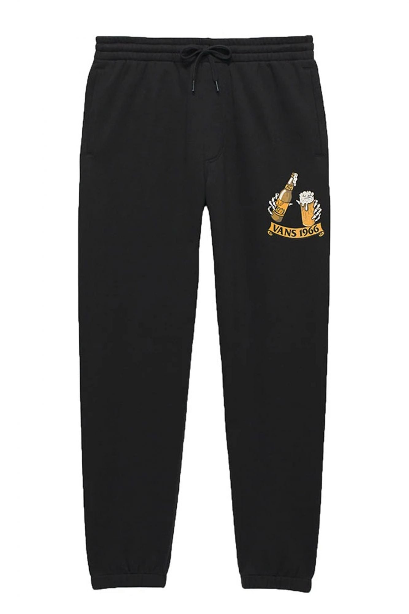 VANS BEER SKULL RELAXED FLE en color NEGRO (1)