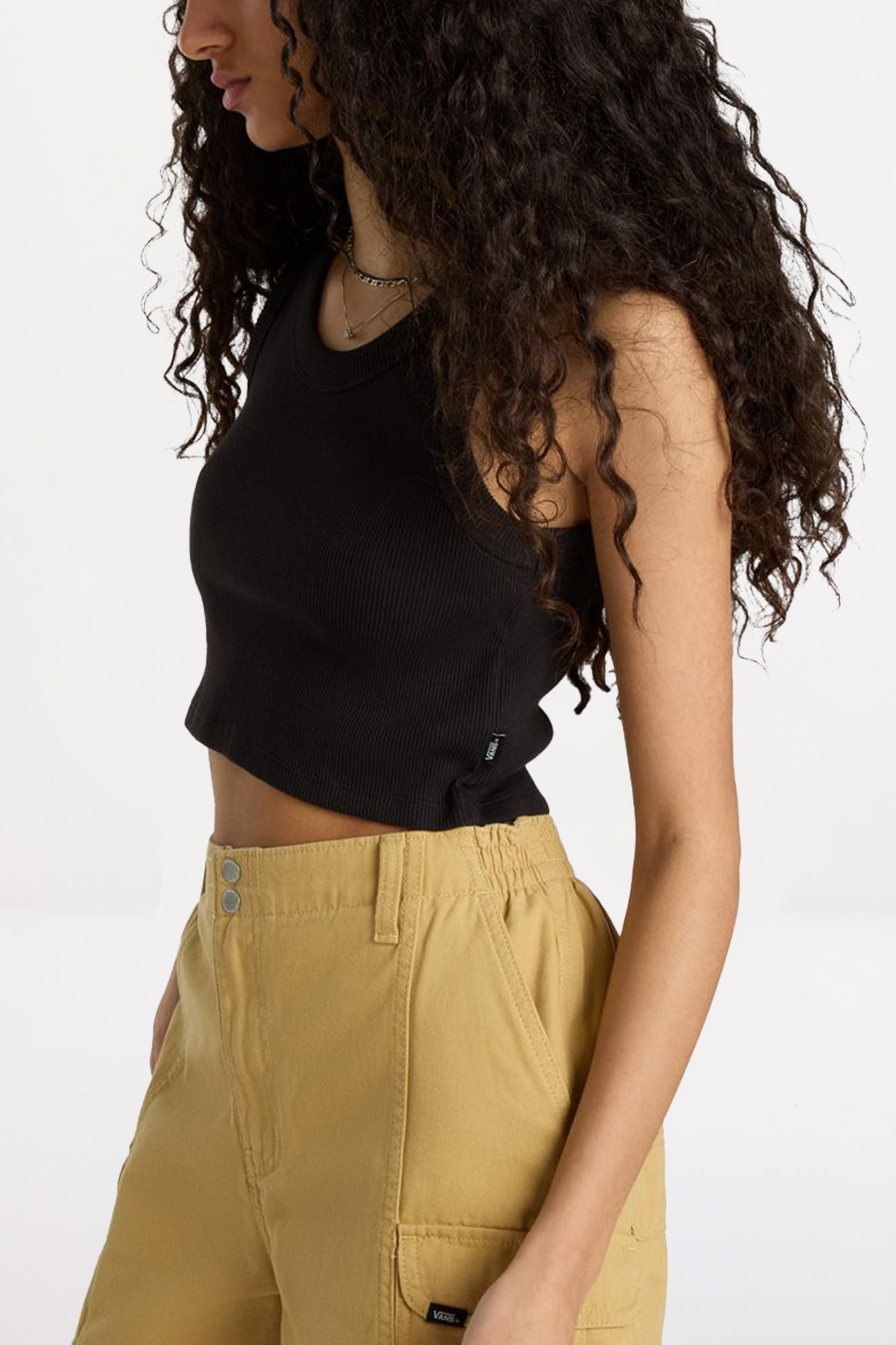 VANS DREW RIB TANK en color NEGRO (2)