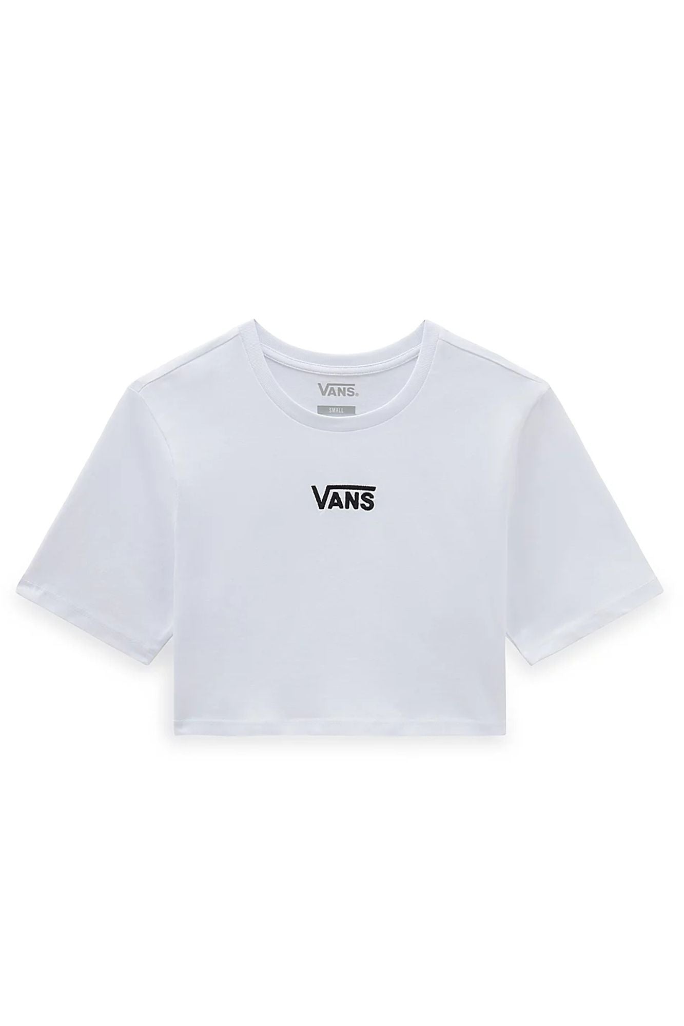 VANS FLYING V CREW CROP II en color BLANCO (2)