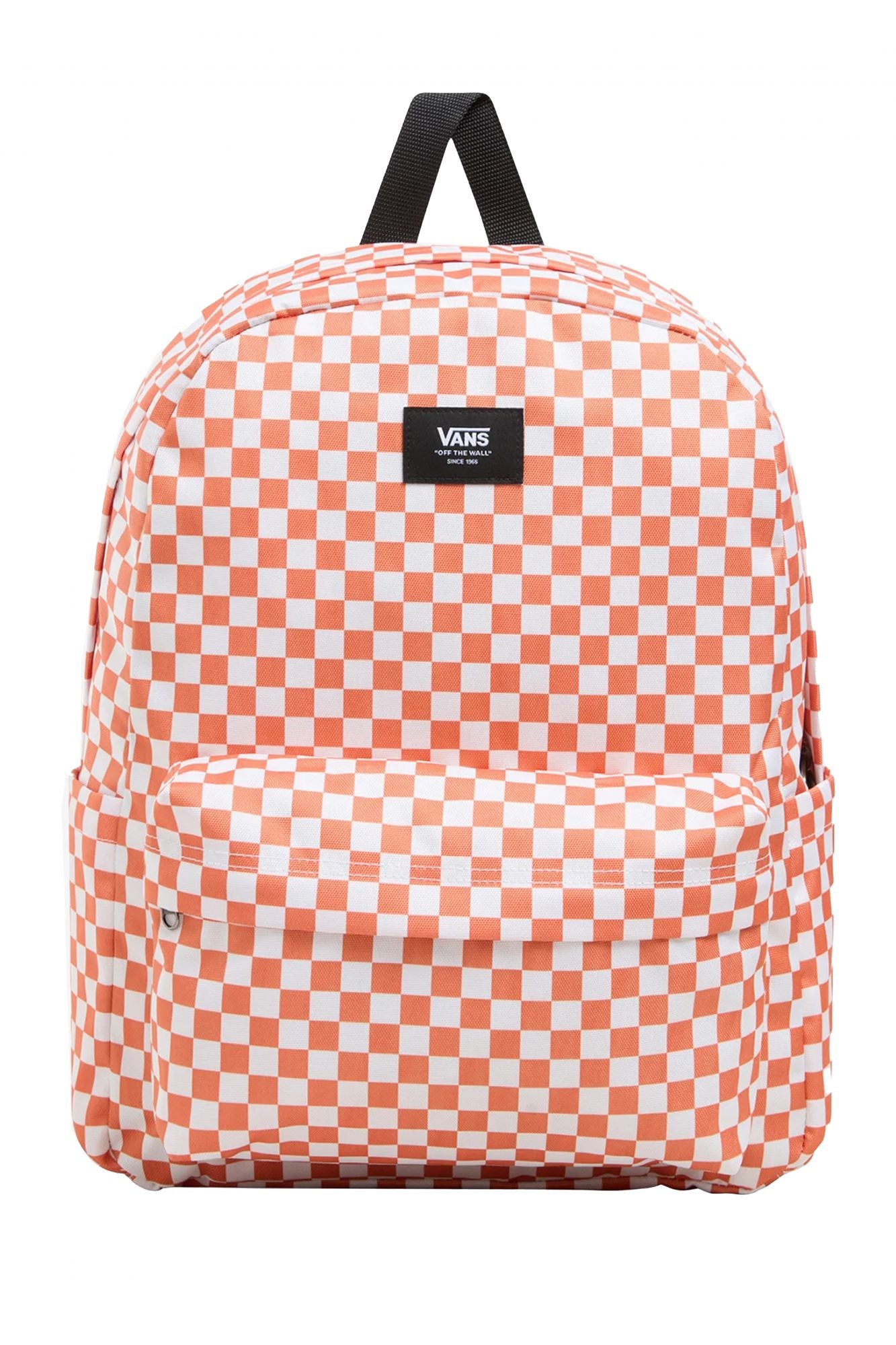 VANS OLD SKOOL CHECK BACKPA en color NARANJA (1)