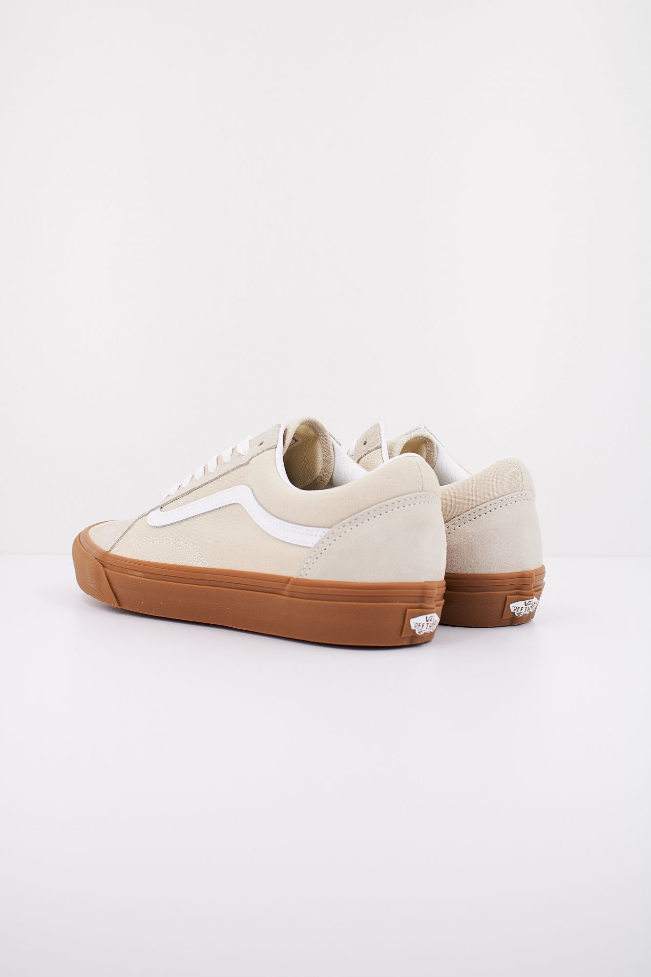 VANS OLD SKOOL VN000D3H2LH1 en color MARRON CLARO (4)