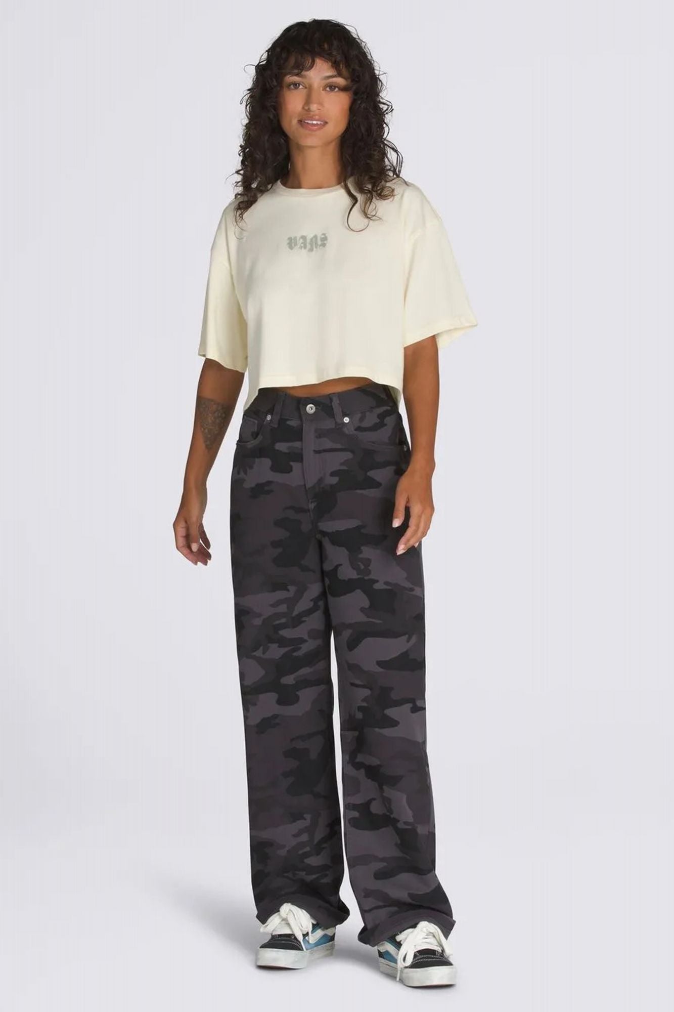 VANS SIRELLE PRINTED PUDDLE en color GRIS (2)