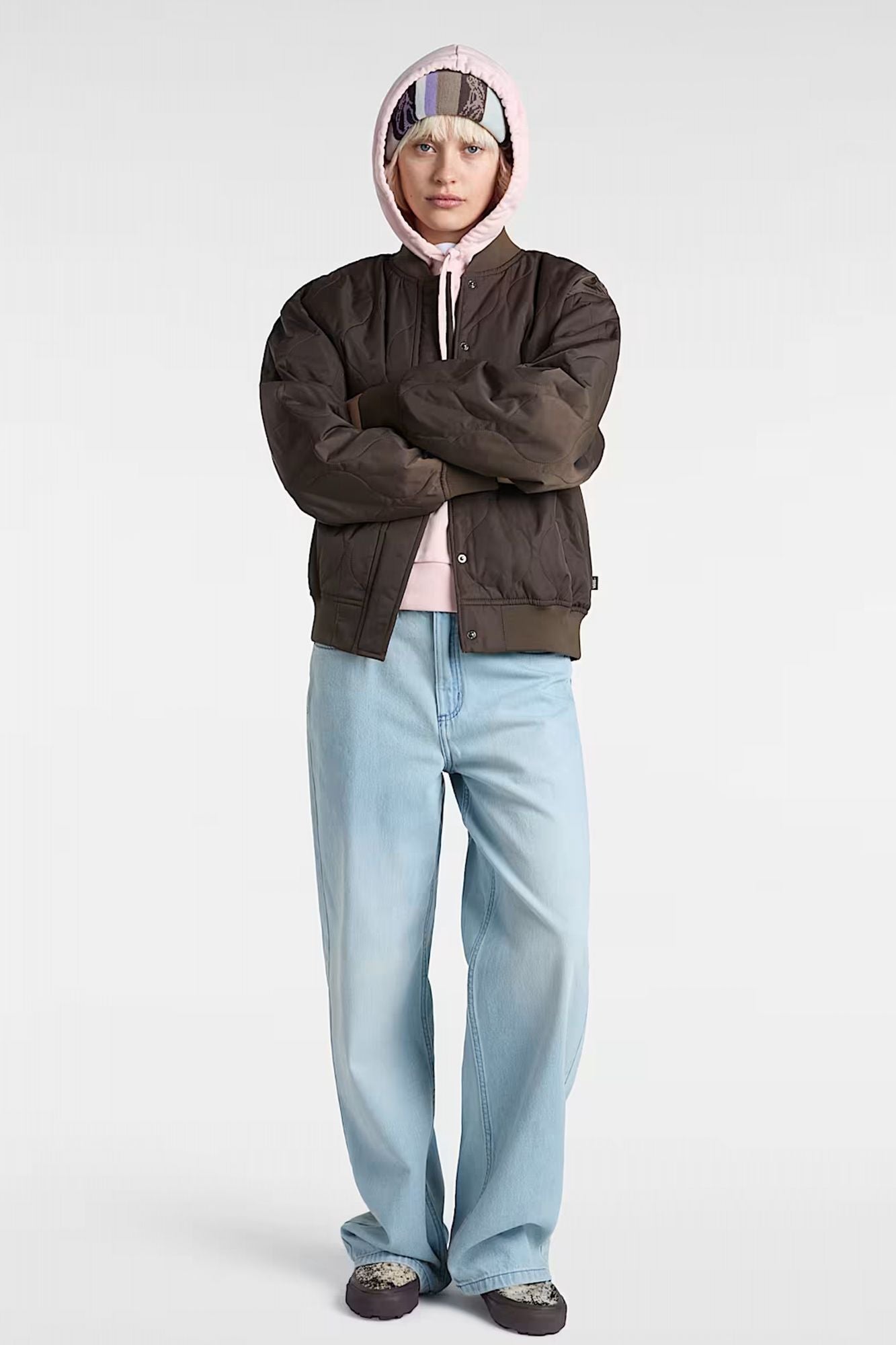 VANS SIRELLE 5 POCKET PUDDL en color AZUL (4)