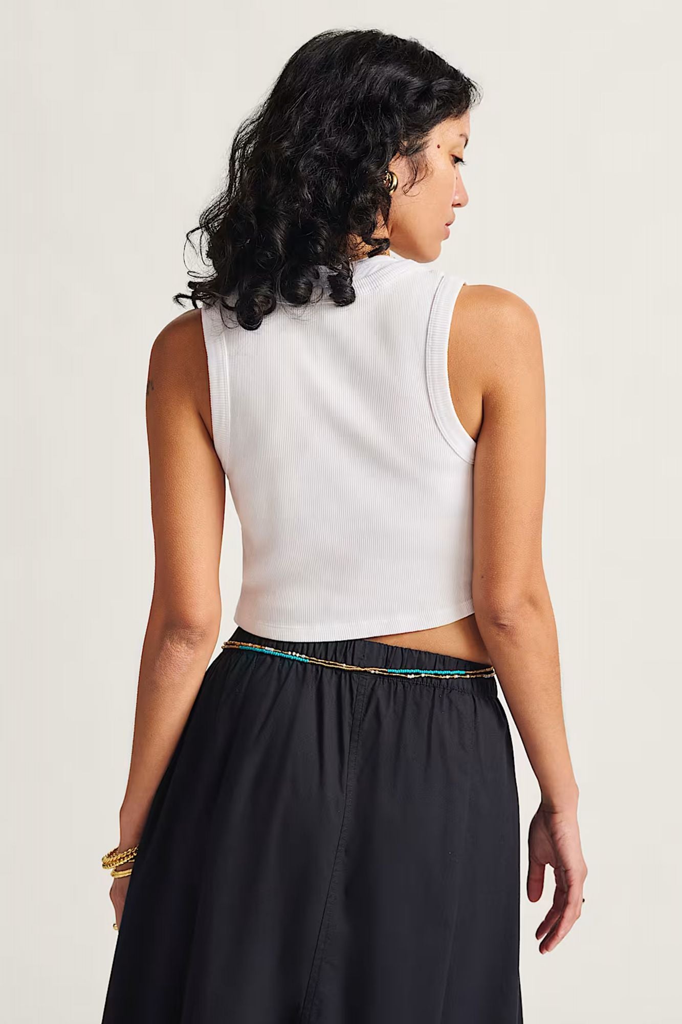 VANS DREW RIB TANK SKATE CL en color BLANCO (3)