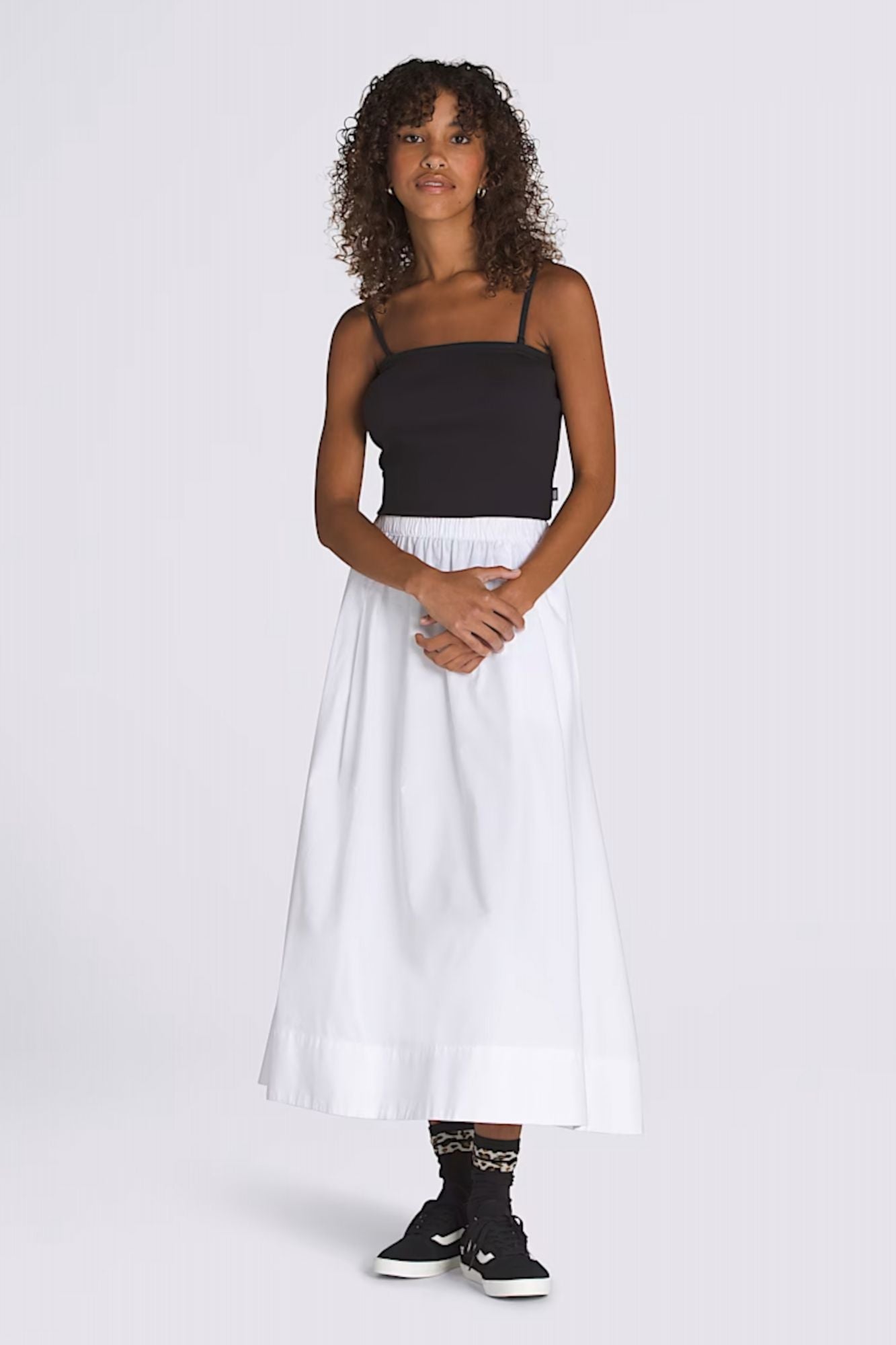 VANS DREW RIB TUBE TOP en color NEGRO (4)