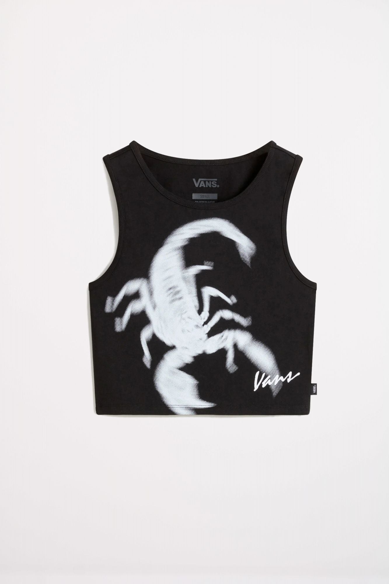 VANS VENOM FITTED CROP TANK en color NEGRO (2)