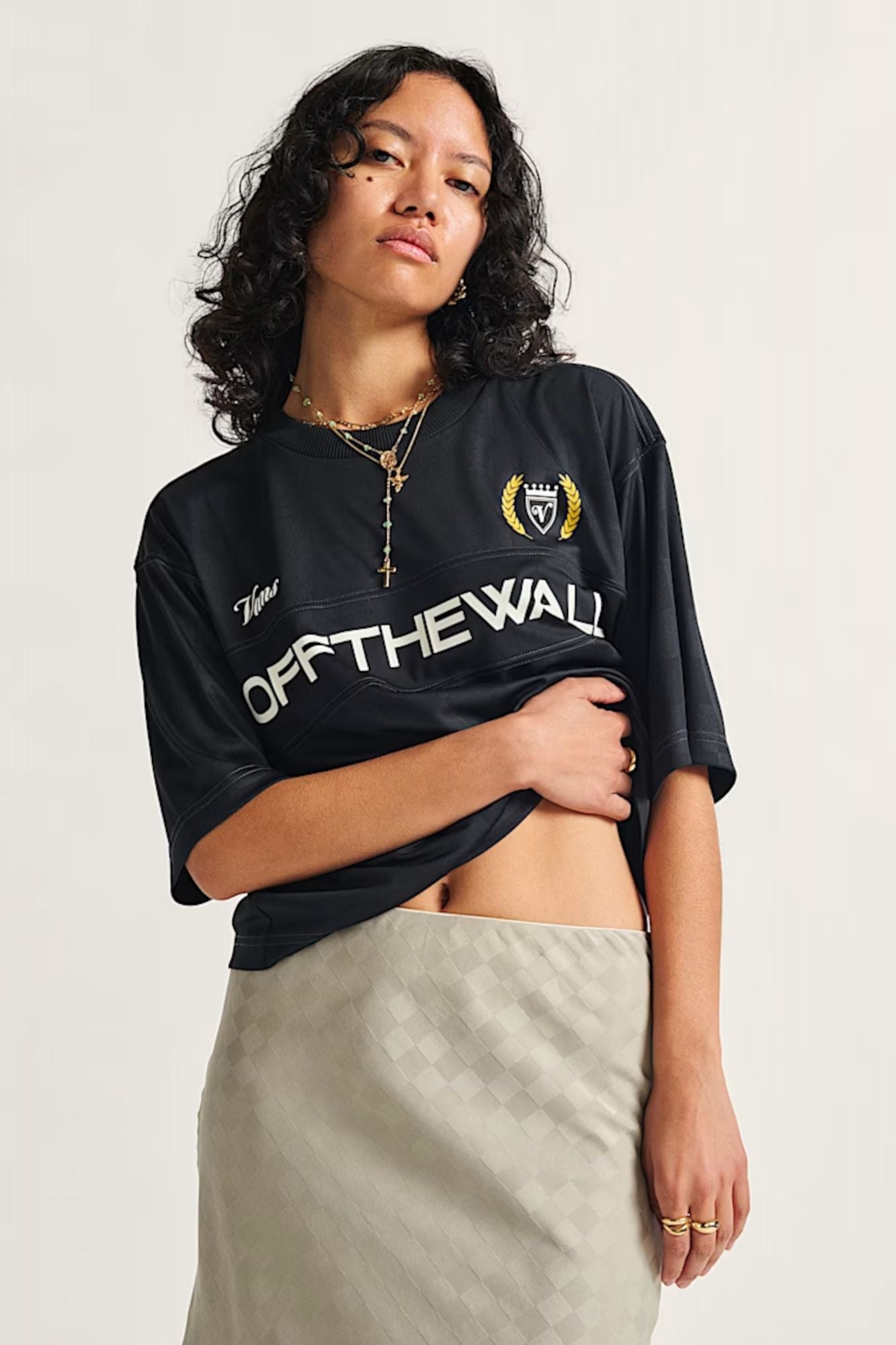 VANS STEVIES SPORTS JERSEY en color NEGRO (1)