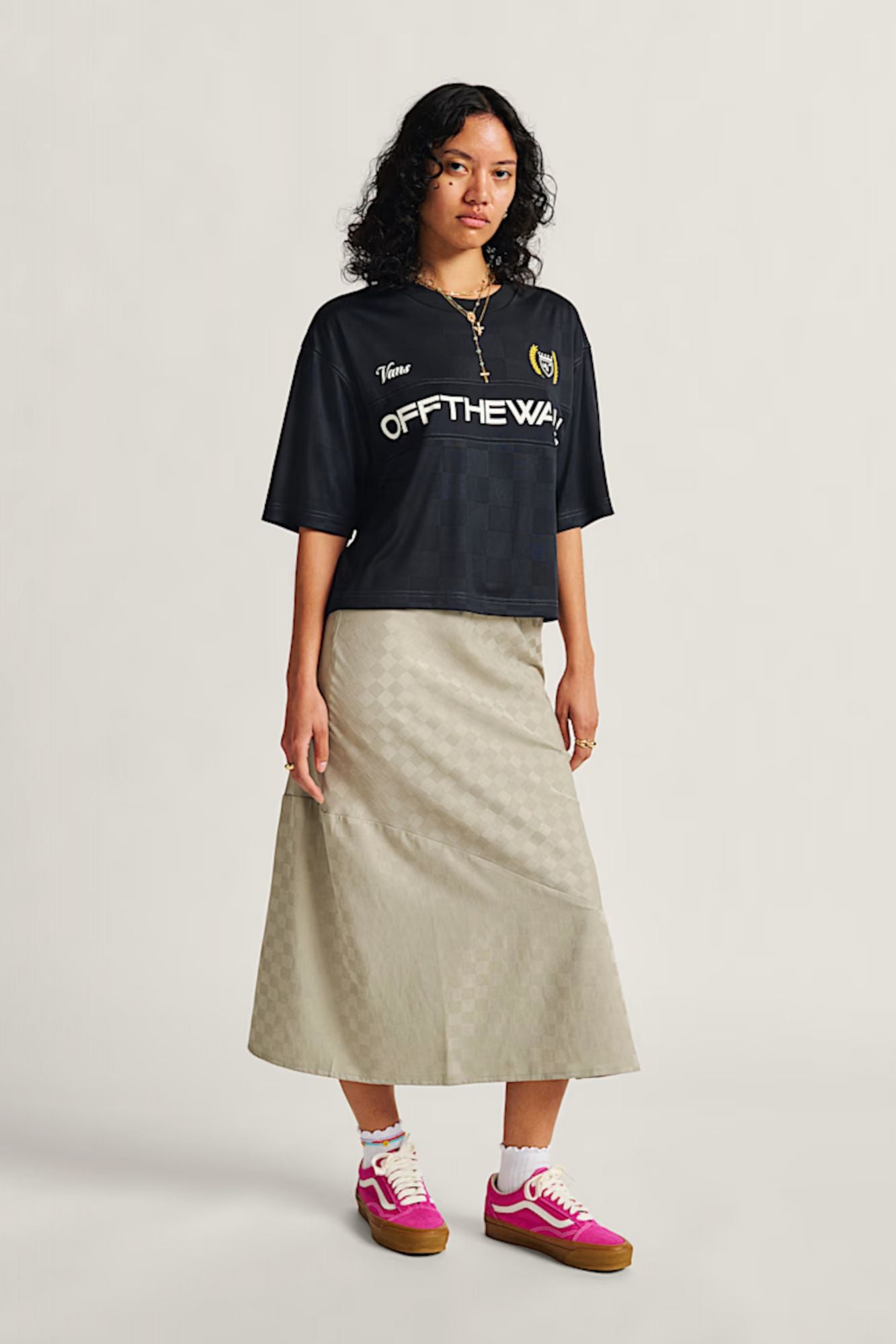 VANS STEVIES SPORTS JERSEY en color NEGRO (4)