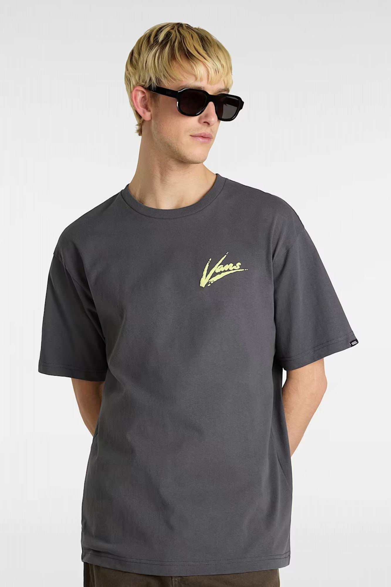 VANS DETTORI LOOSE SS en color GRIS (1)