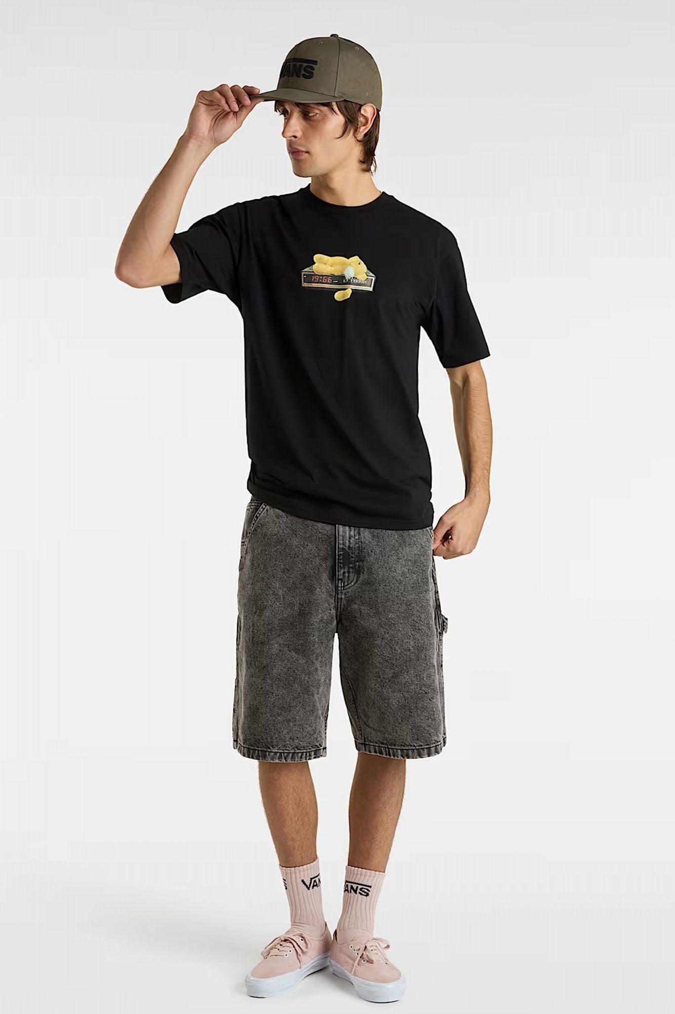 VANS TIMES UP SS en color NEGRO (4)