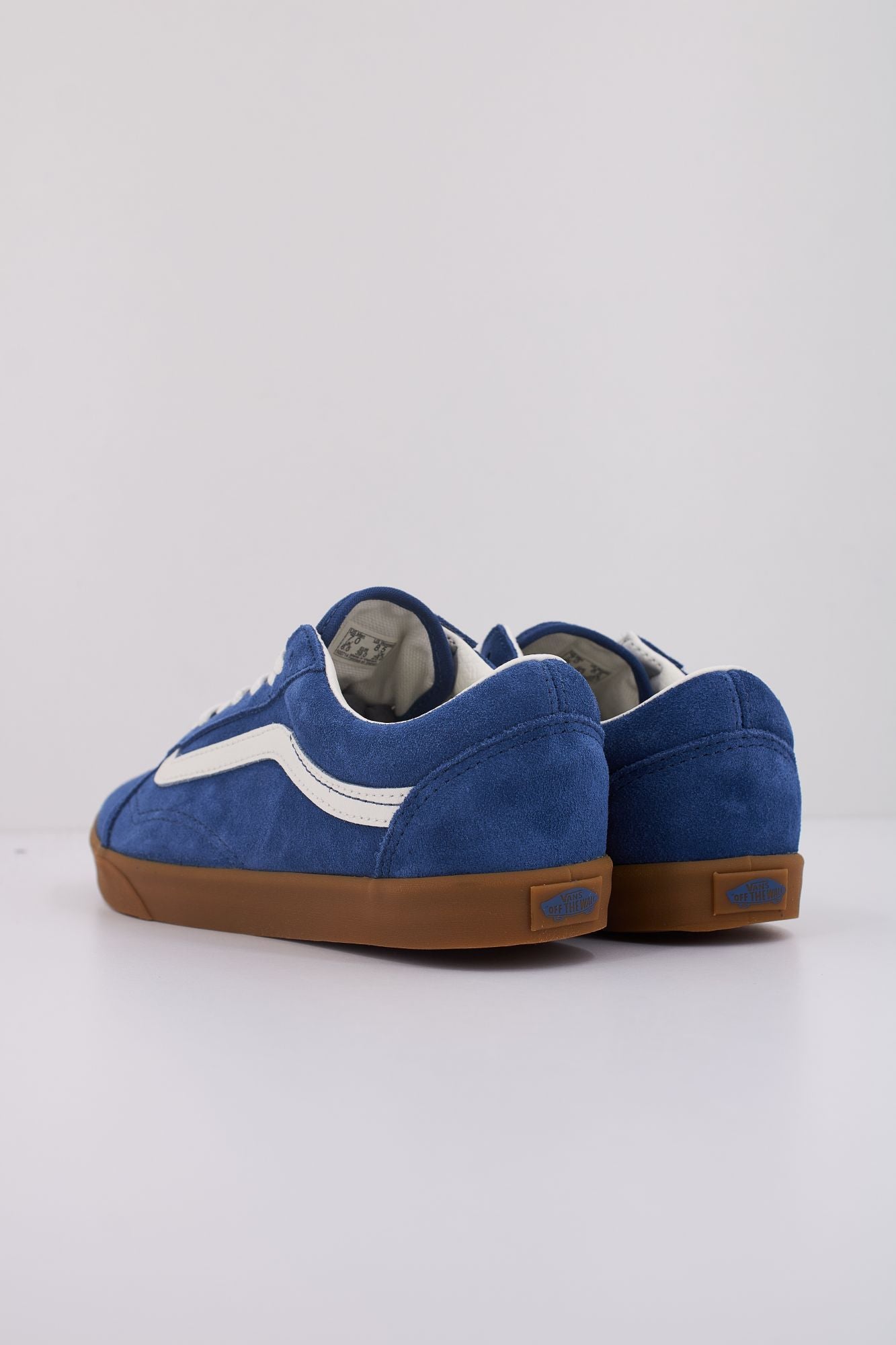 VANS OLD SKOOL LOWPRO en color AZUL (4)