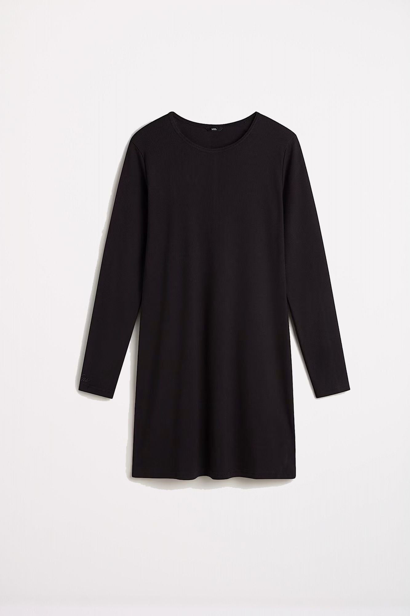 VANS DREW RIB LS DRESS en color NEGRO (2)