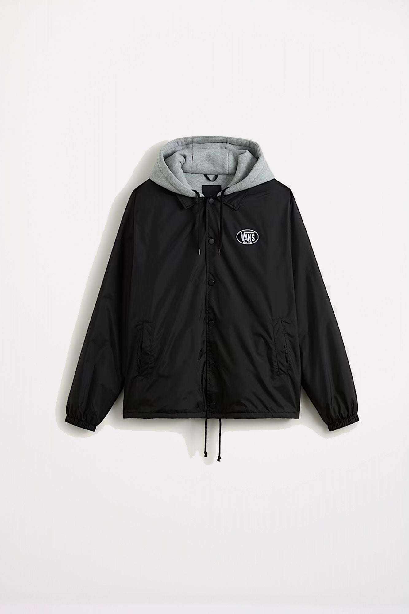 VANS RILEY HOODED COACHES J en color NEGRO (2)