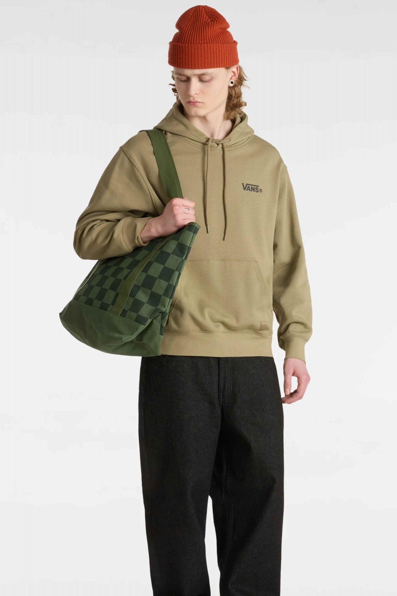 VANS CLASSIC OTW HOODIE en color BEIS (4)