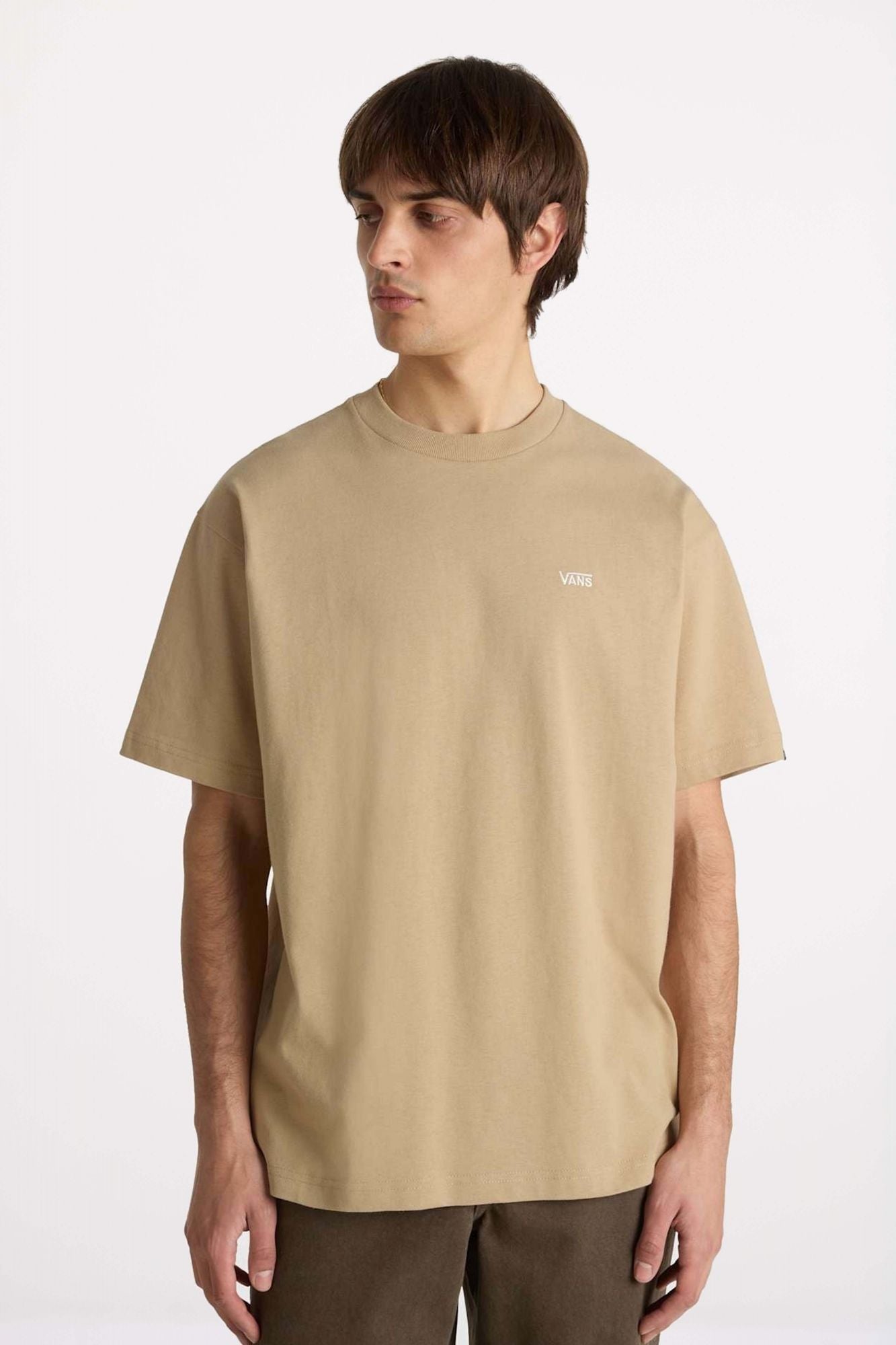 VANS LEFT CHEST II LOOSE SS en color MARRON CLARO (1)