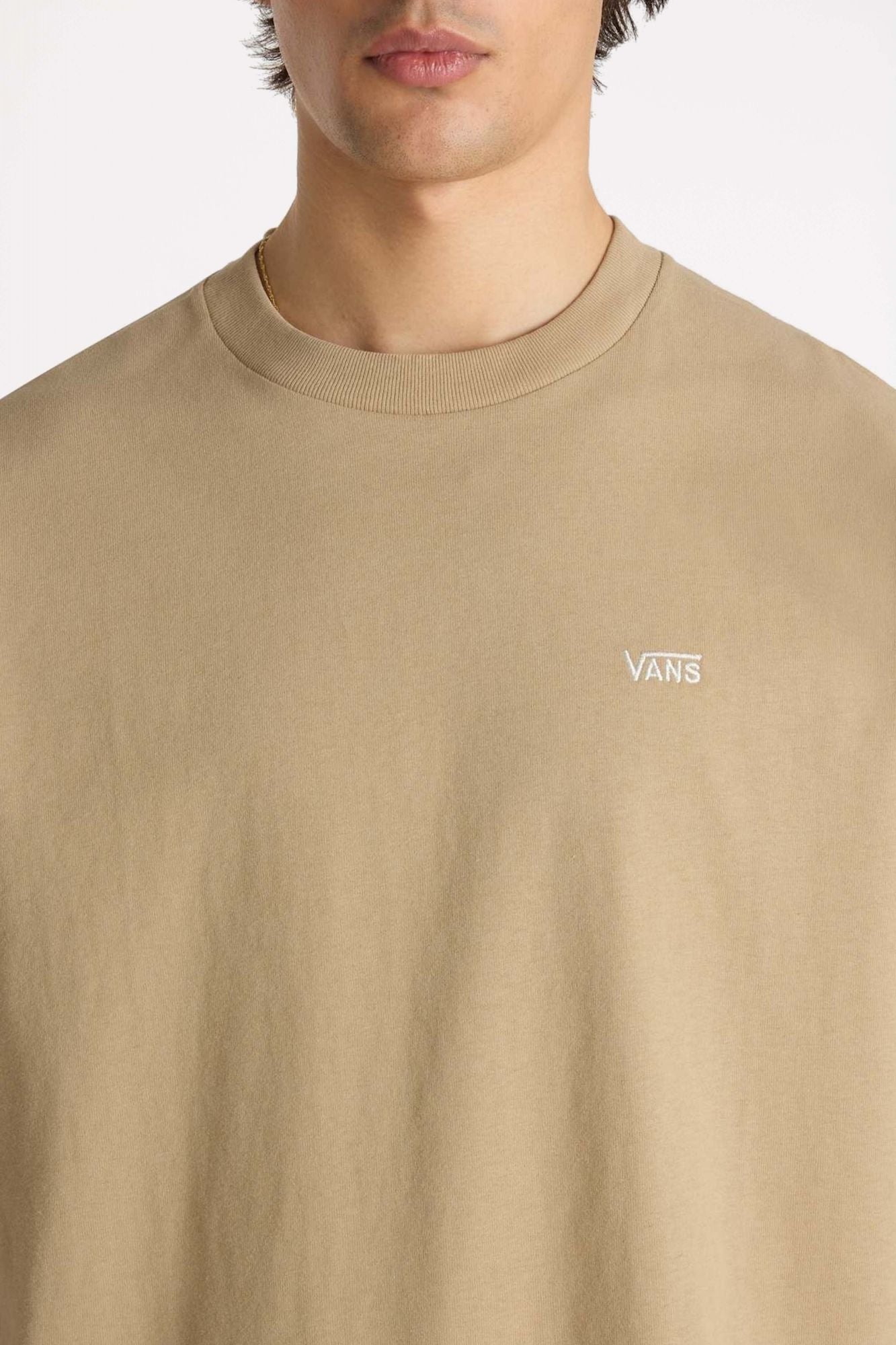 VANS LEFT CHEST II LOOSE SS en color MARRON CLARO (3)