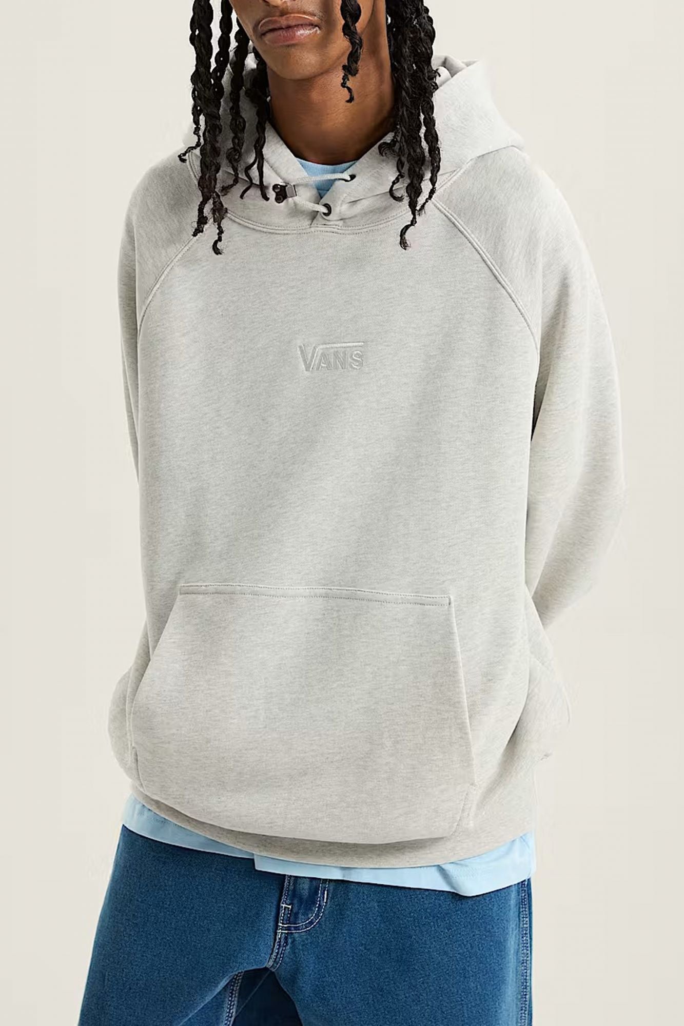 VANS LX PREMIUM HOODIE FLEE en color GRIS (1)