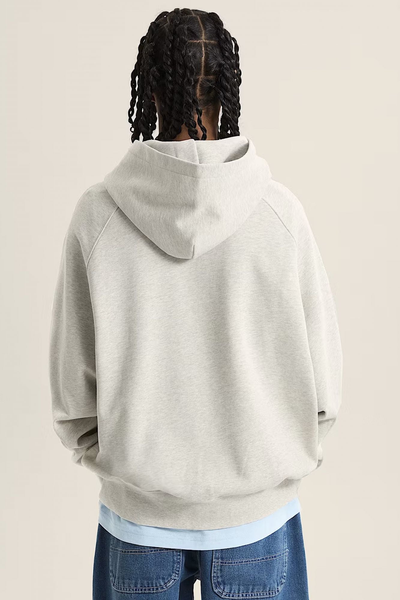 VANS LX PREMIUM HOODIE FLEE en color GRIS (3)
