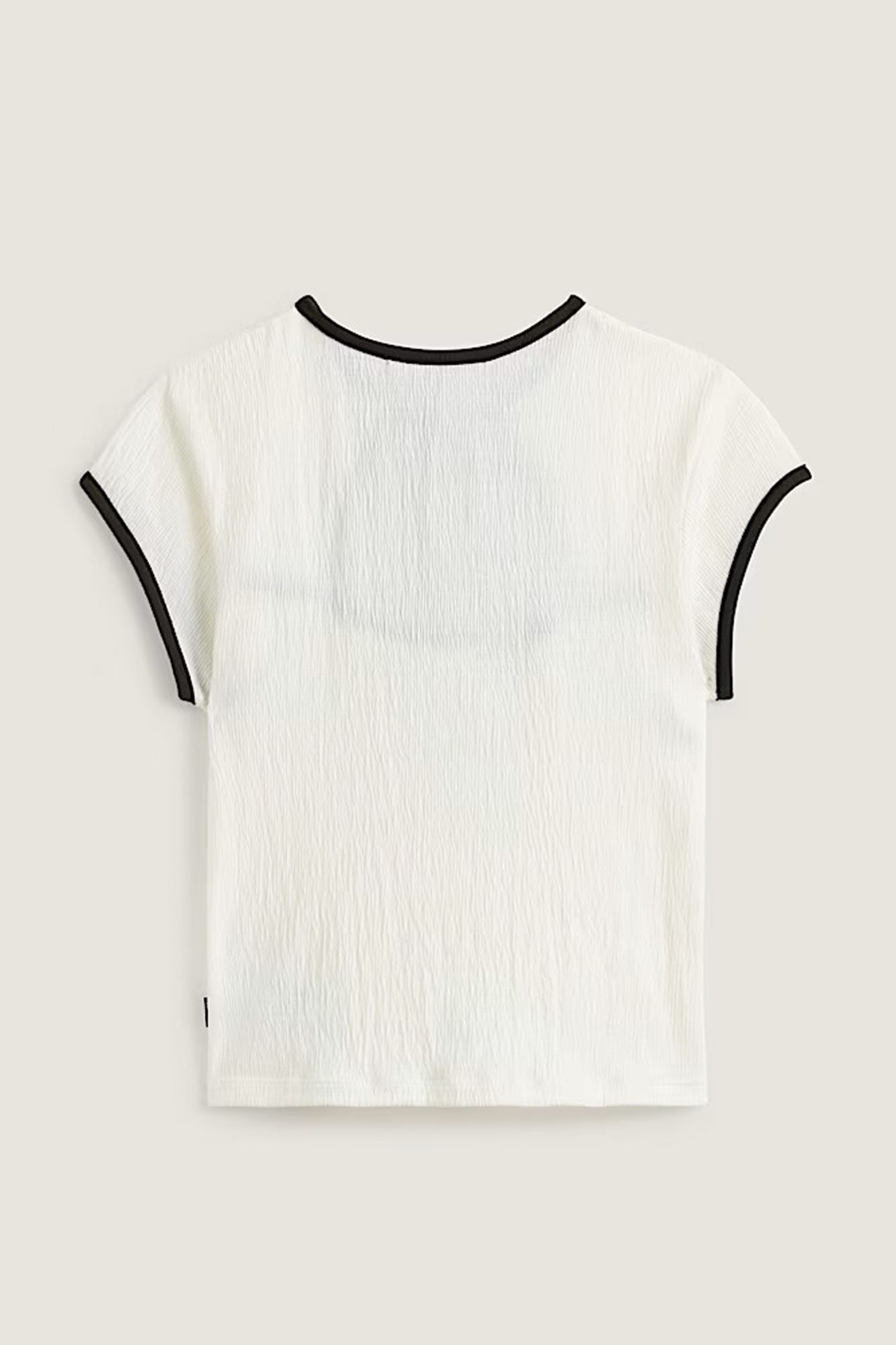 VANS KARI TIE NECK TOP CLAS en color BLANCO (2)