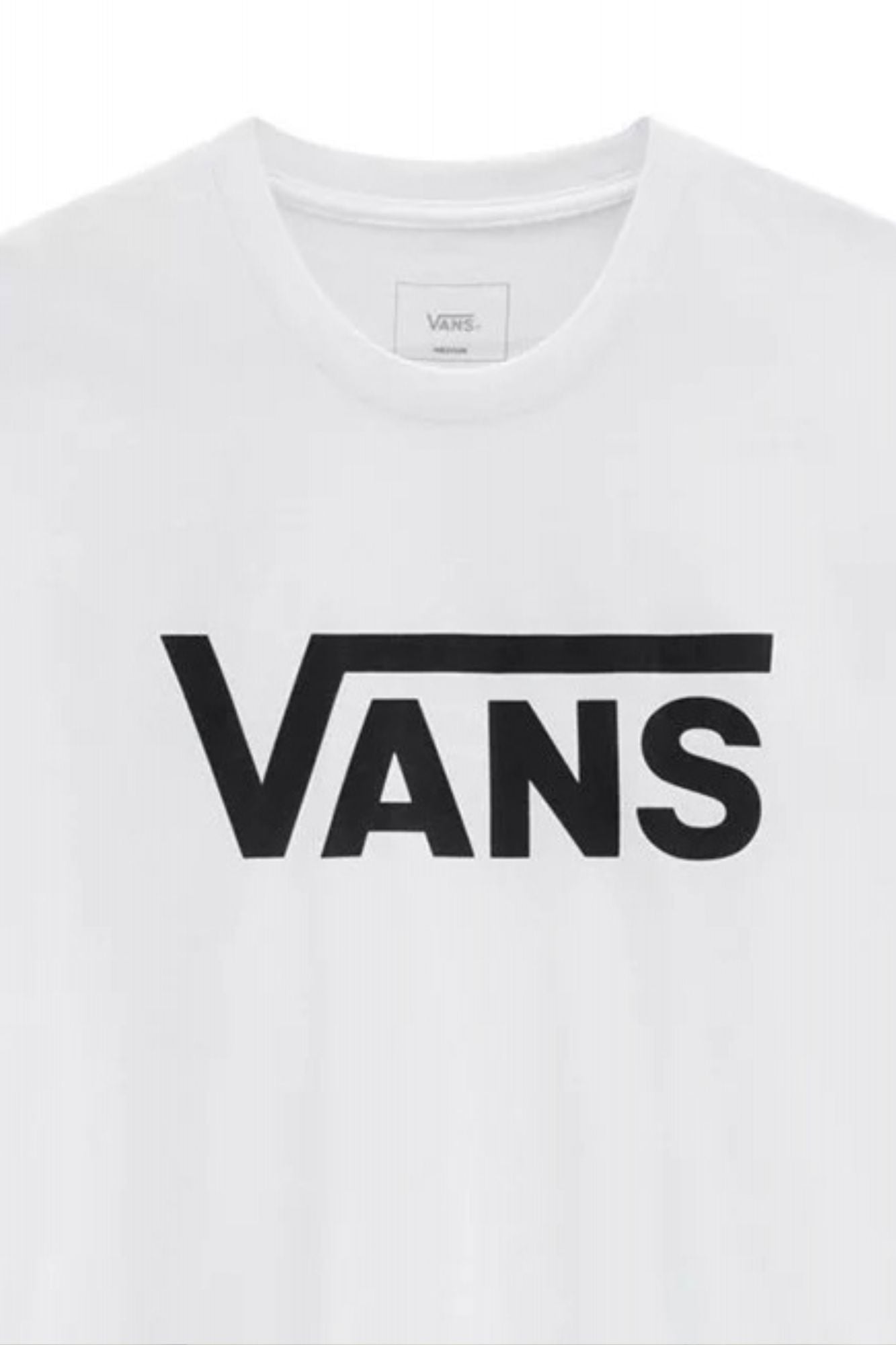 VANS LOGO TEE en color BLANCO (2)