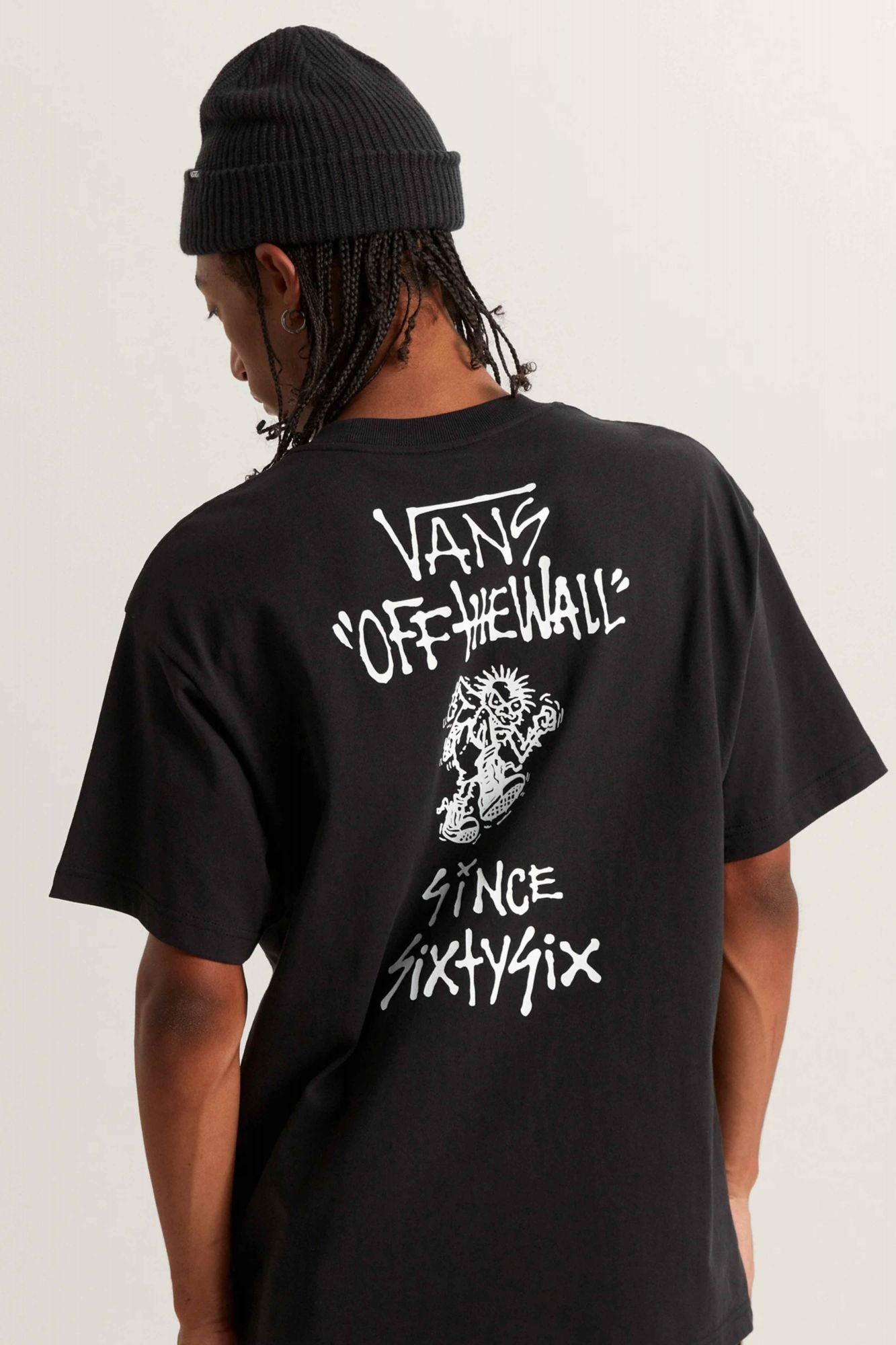 VANS CLASSIC T-SHIRT en color NEGRO (3)