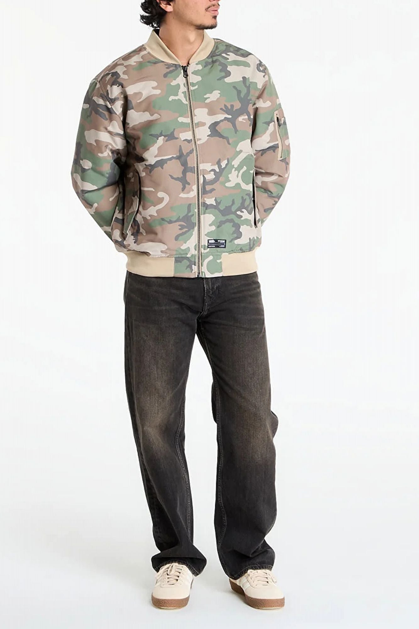VANS COPLEY BOMBER JACKET en color VERDE (4)