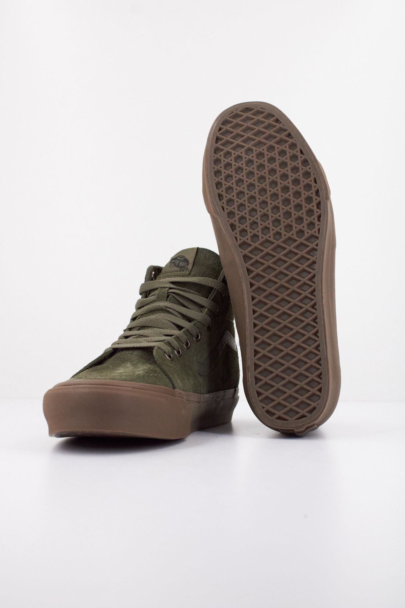 VANS SK8-HI TAPERED HRYS en color VERDE (5)