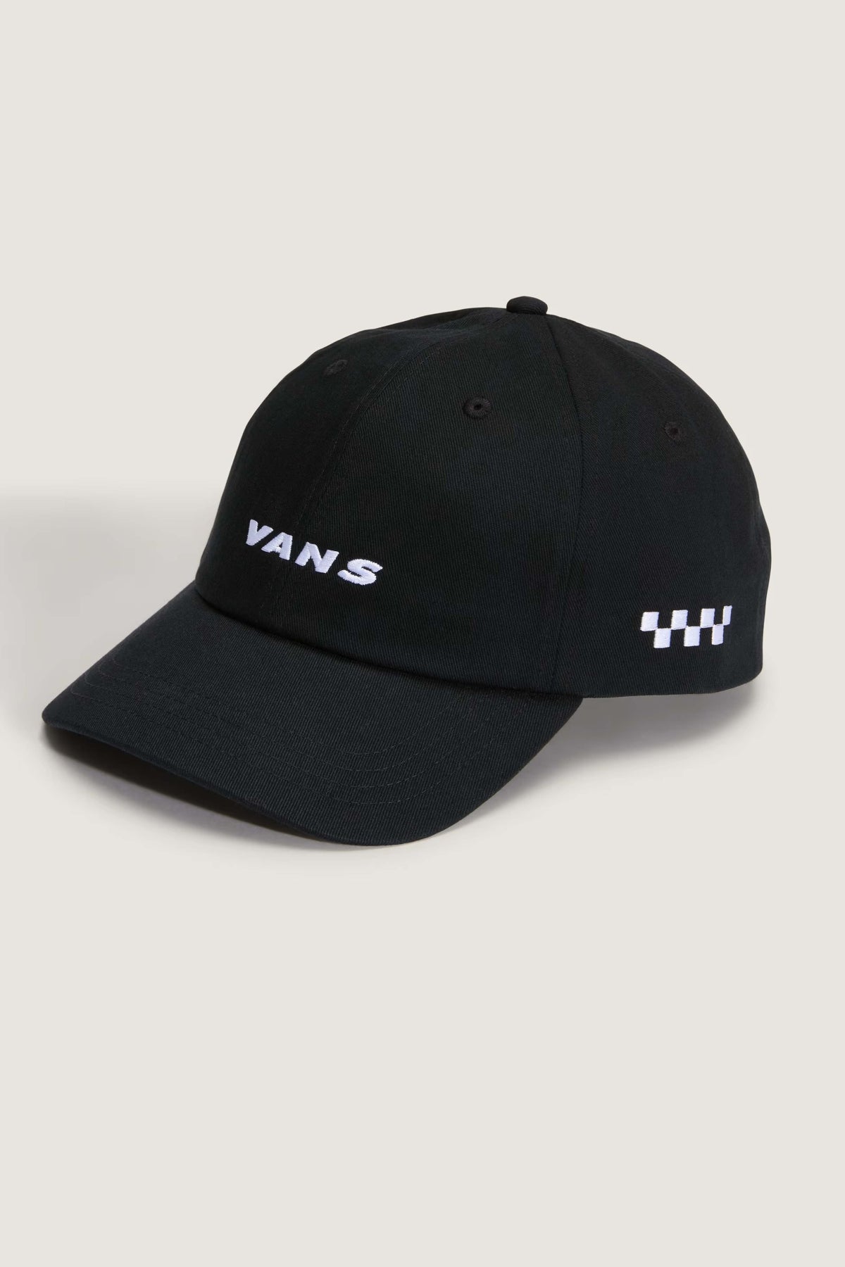 VANS CHECK SIDE CURVED BILL en color NEGRO (1)
