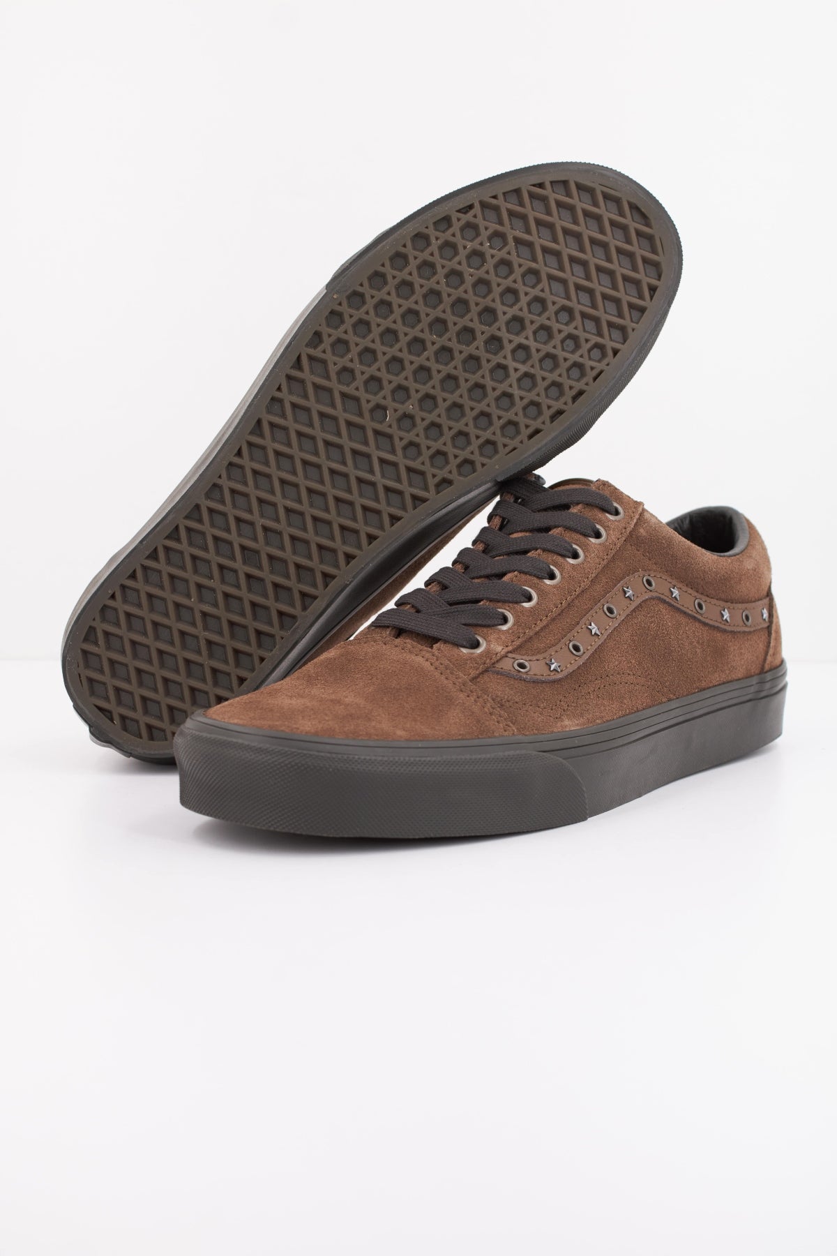 VANS OLD SKOOL VN000D9YBRO1 en color MARRON (4)