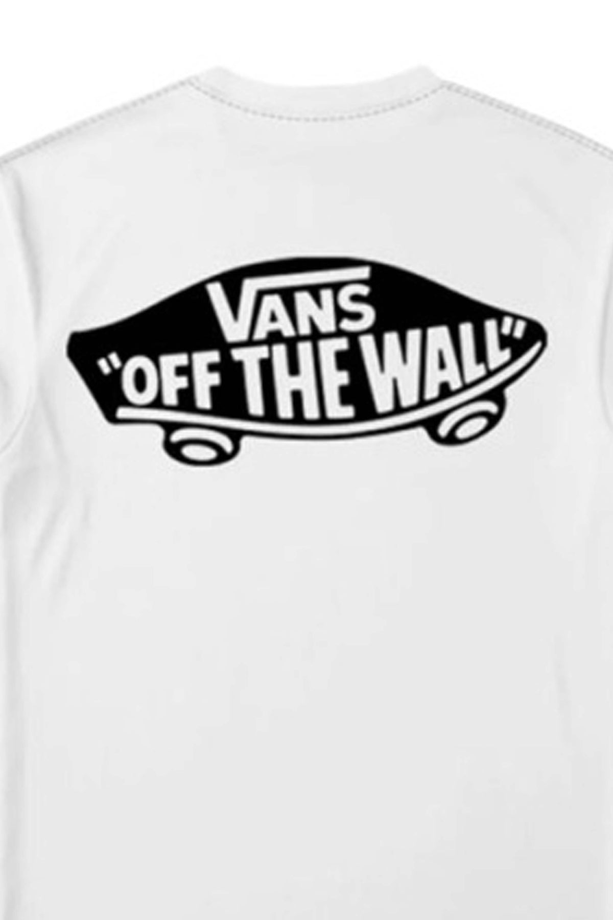 VANS CLASSIC T-SHIRT en color BLANCO (4)