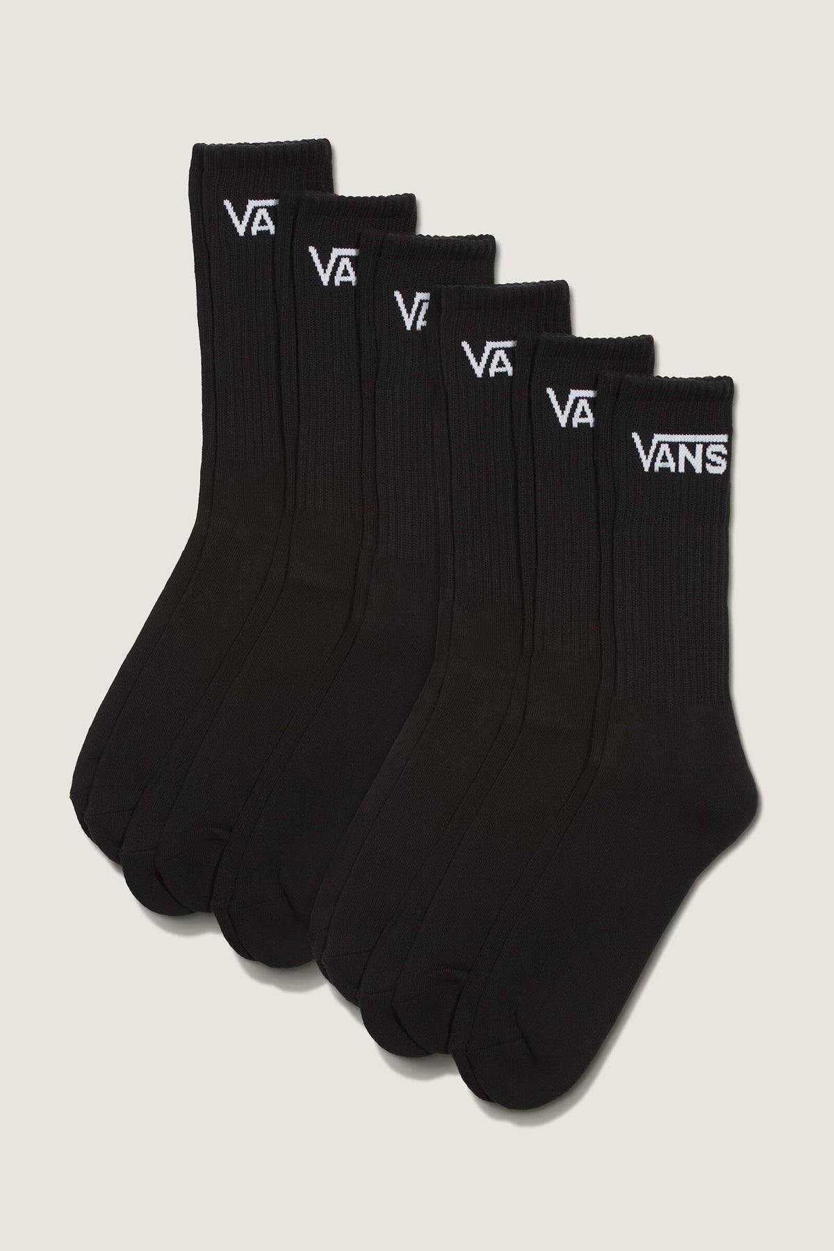 VANS VN000QCBBLK1 CLASSIC CREW en color NEGRO (1)