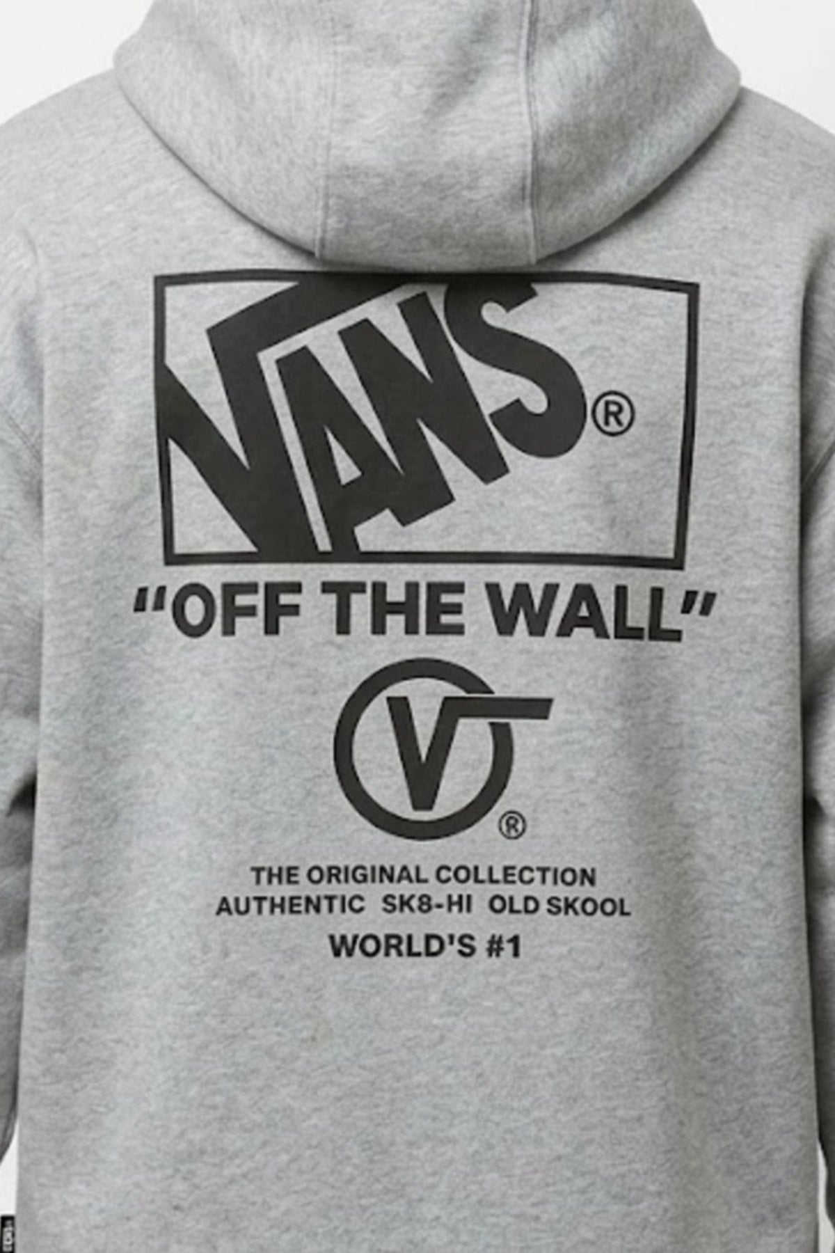 VANS VN00105P02F1 STACKED HI PULLOVER en color GRIS (3)