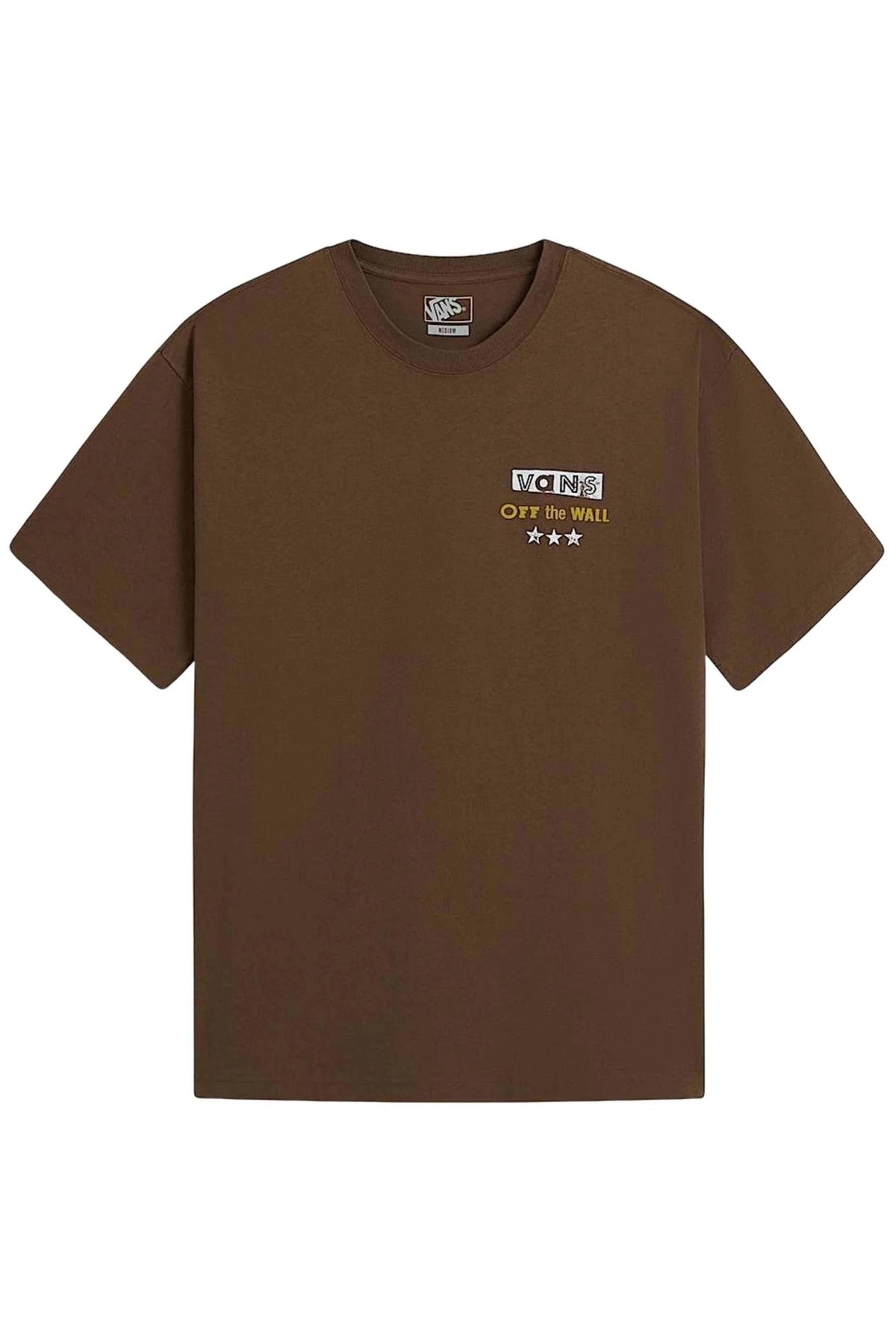 VANS VN0010FQFST1 CORE RAGLAN LS TEE en color MARRON (1)
