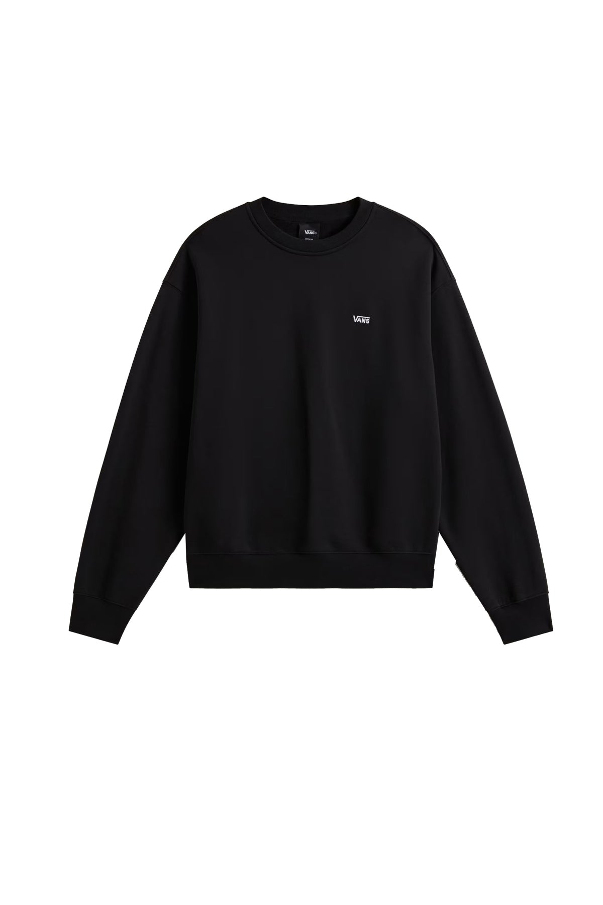 VANS LEFT CHEST II CREW en color NEGRO (1)