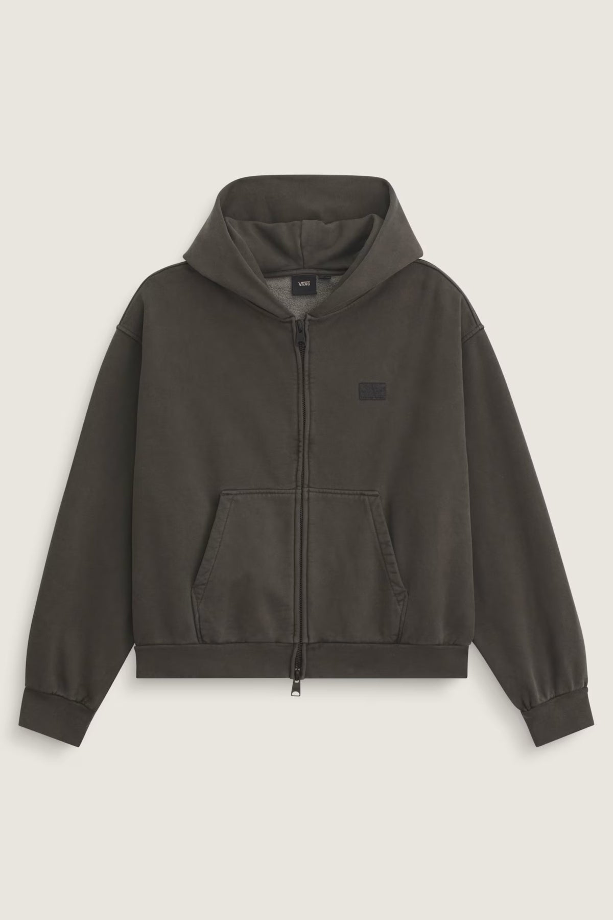 VANS VN000T78EMV1 PREMIUM FULL ZIP HOODI en color GRIS (1)