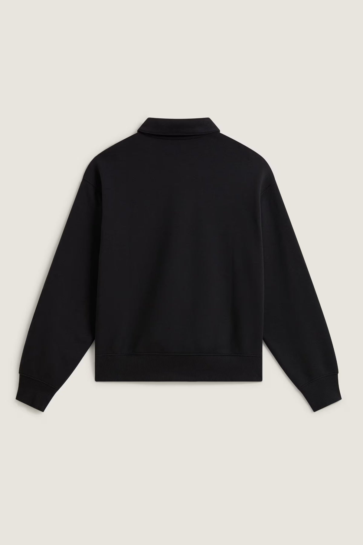 VANS VN000XHDBLK1 POLO FLEECE PULLOVER en color NEGRO (2)