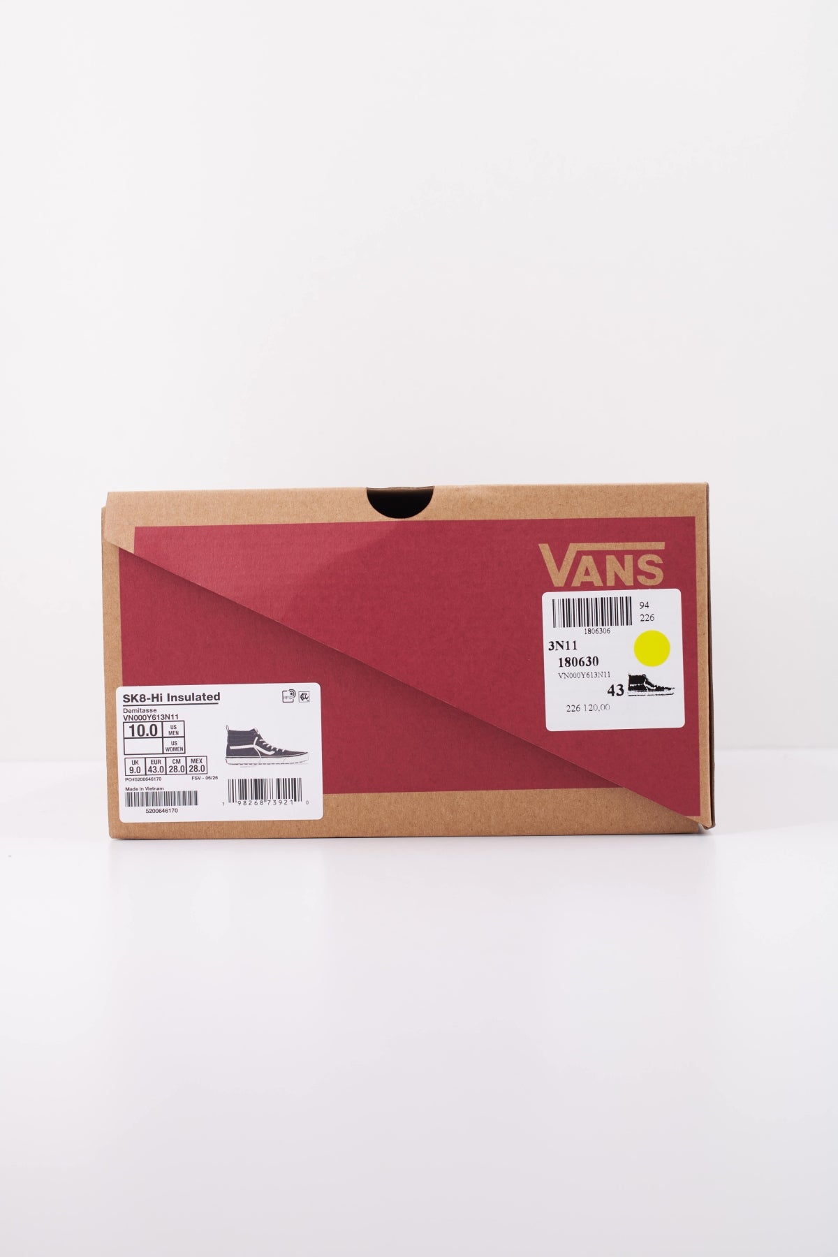 VANS VN000Y613N11 SK8 HI en color MARRON (6)