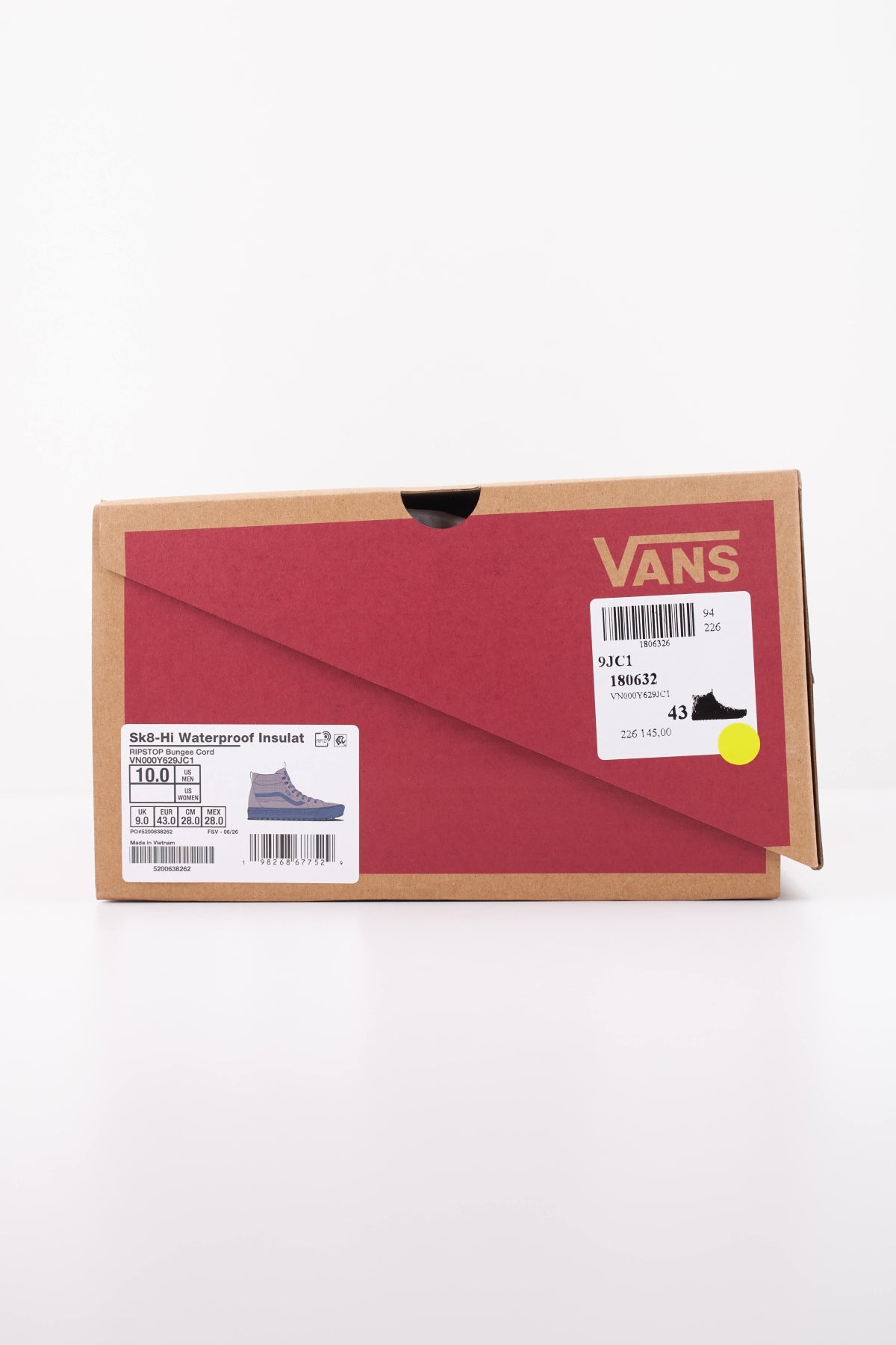 VANS VN000Y629JC1 SK8 HI en color MARRON (6)