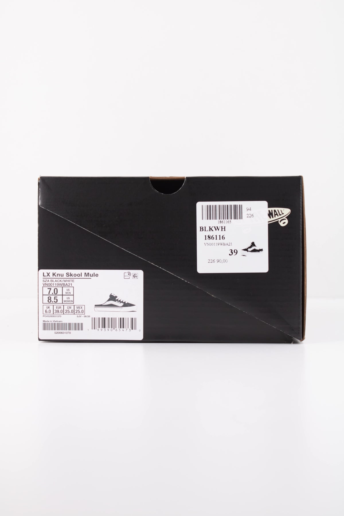 VANS KNU SKOOL MULE VN00119WBA21 en color NEGRO (6)
