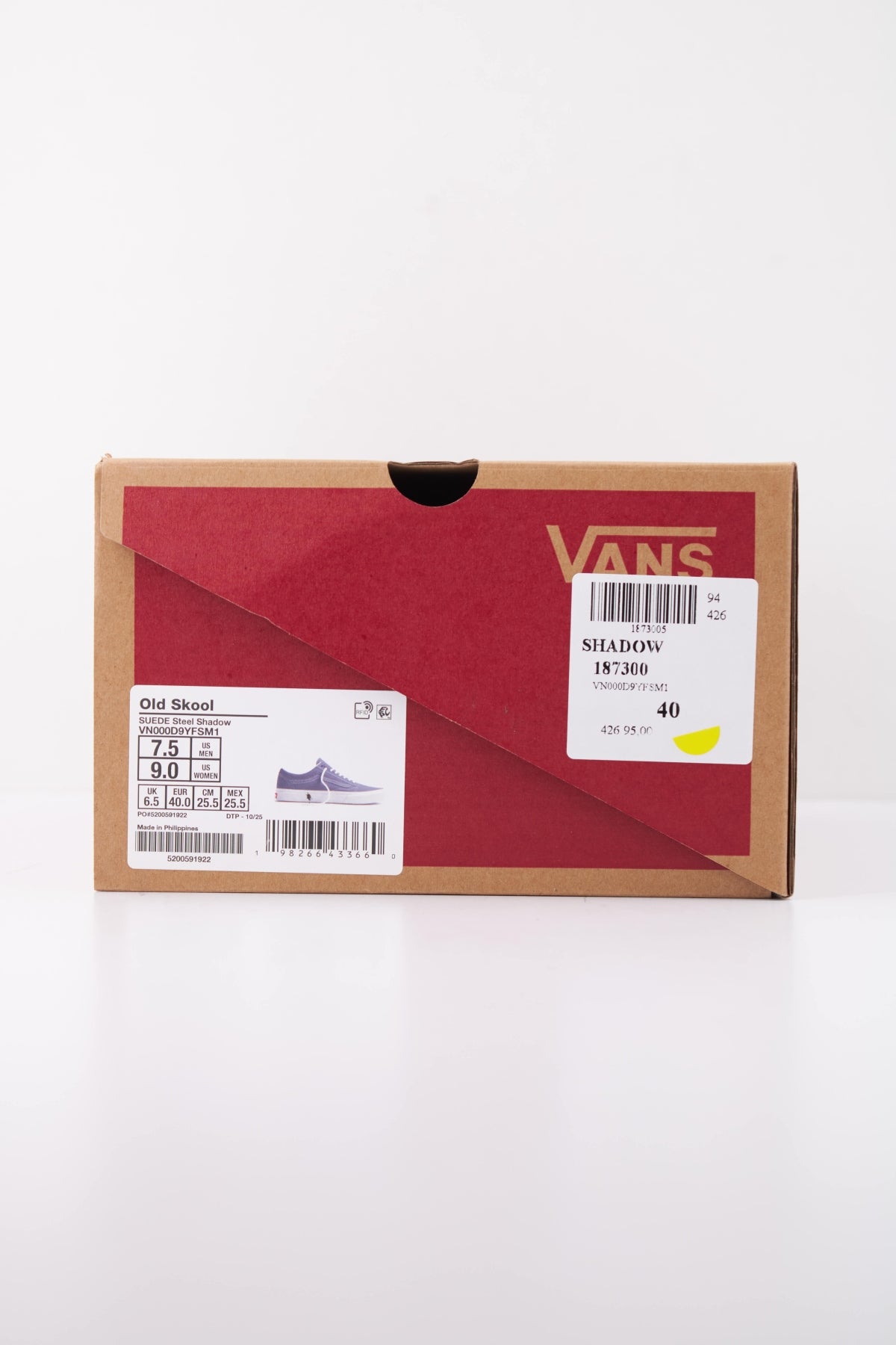 VANS VN000D9YFSM1 en color GRIS (6)