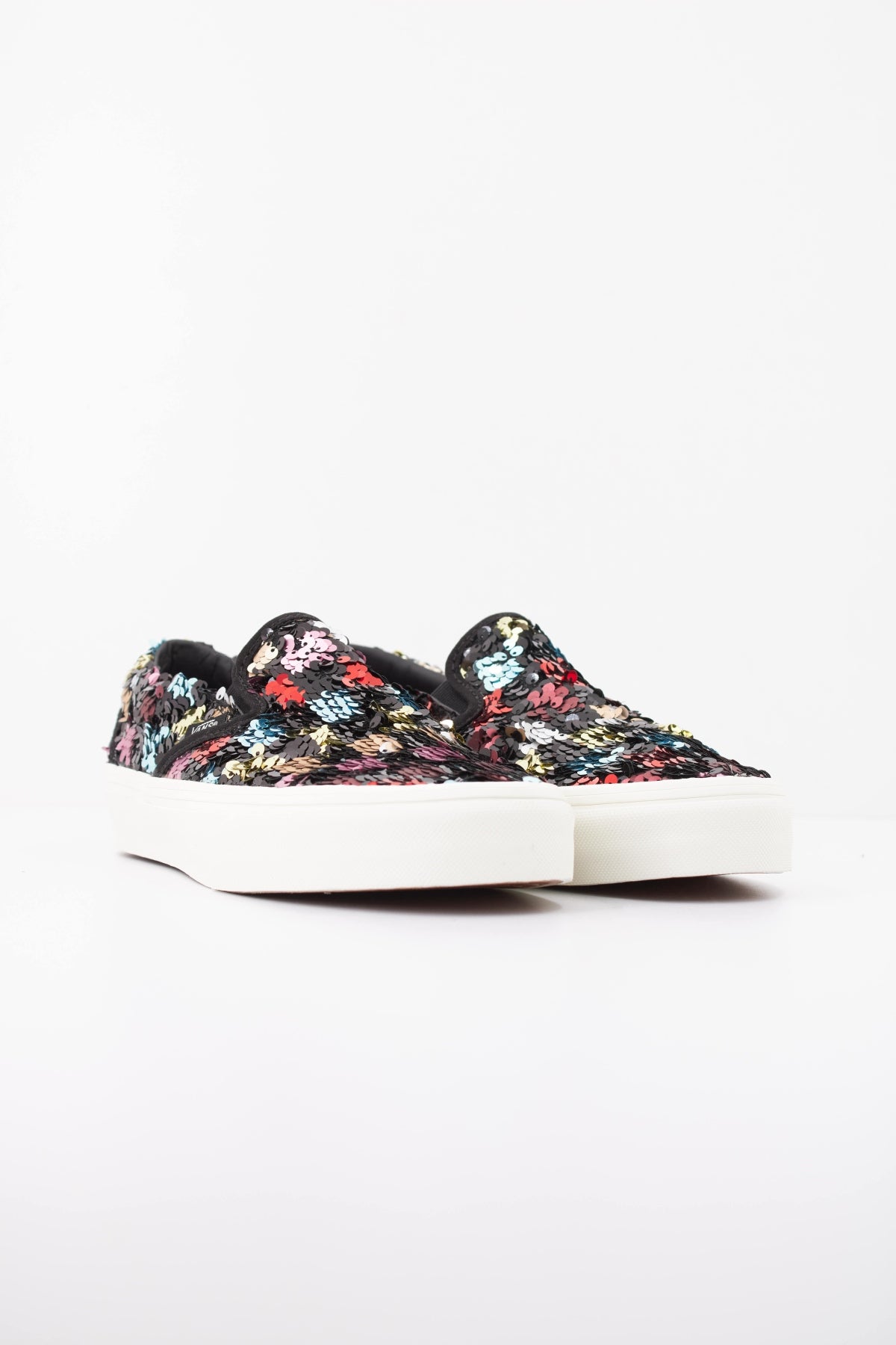 VANS CLASSIC SLIP-ON CHECKERBOARD VN0010W0BOQ1 en color MULTICOLOR (2)