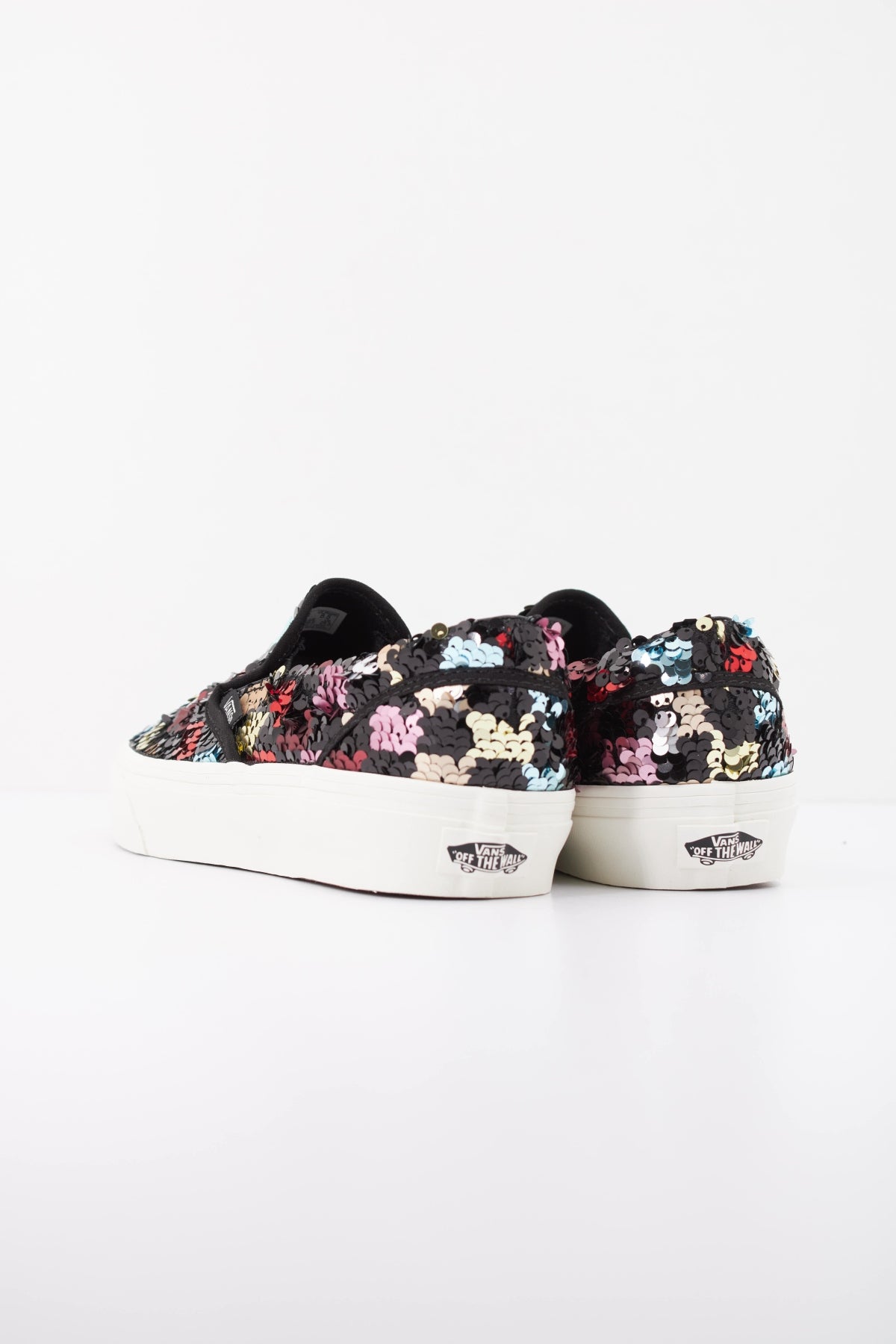 VANS CLASSIC SLIP-ON CHECKERBOARD VN0010W0BOQ1 en color MULTICOLOR (4)