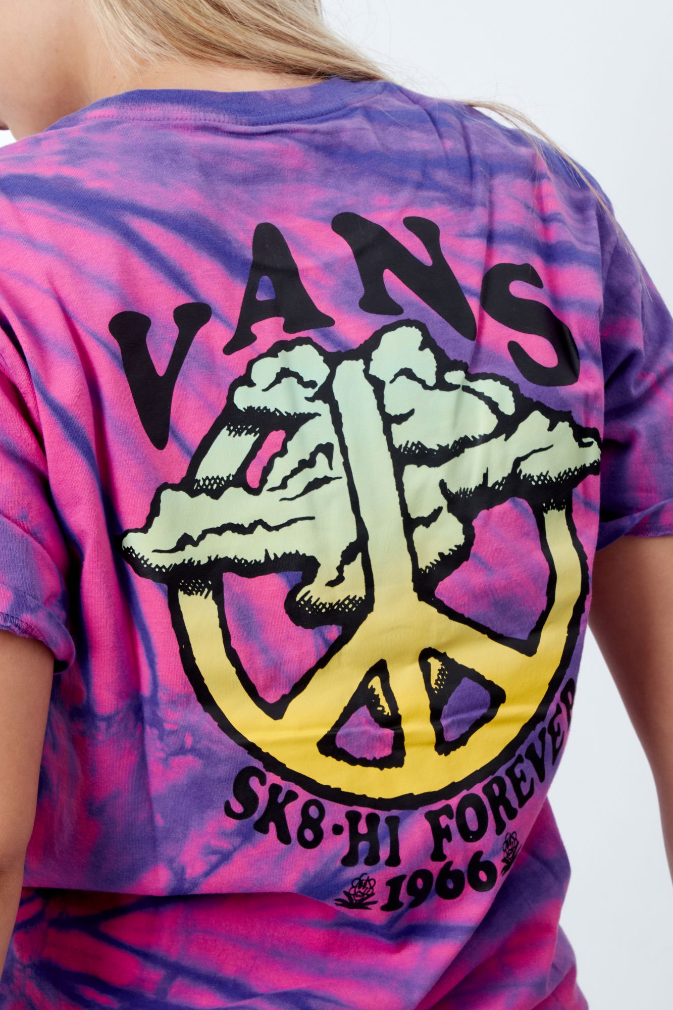VANS SK8 HI FOREVER TIE en color ROSA (4)